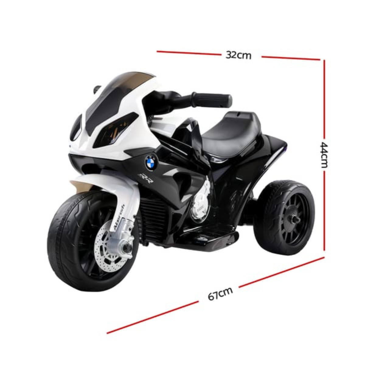 BMW Licensed S1000RR Kids Electric Ride On Motorcycle Motorbike Black