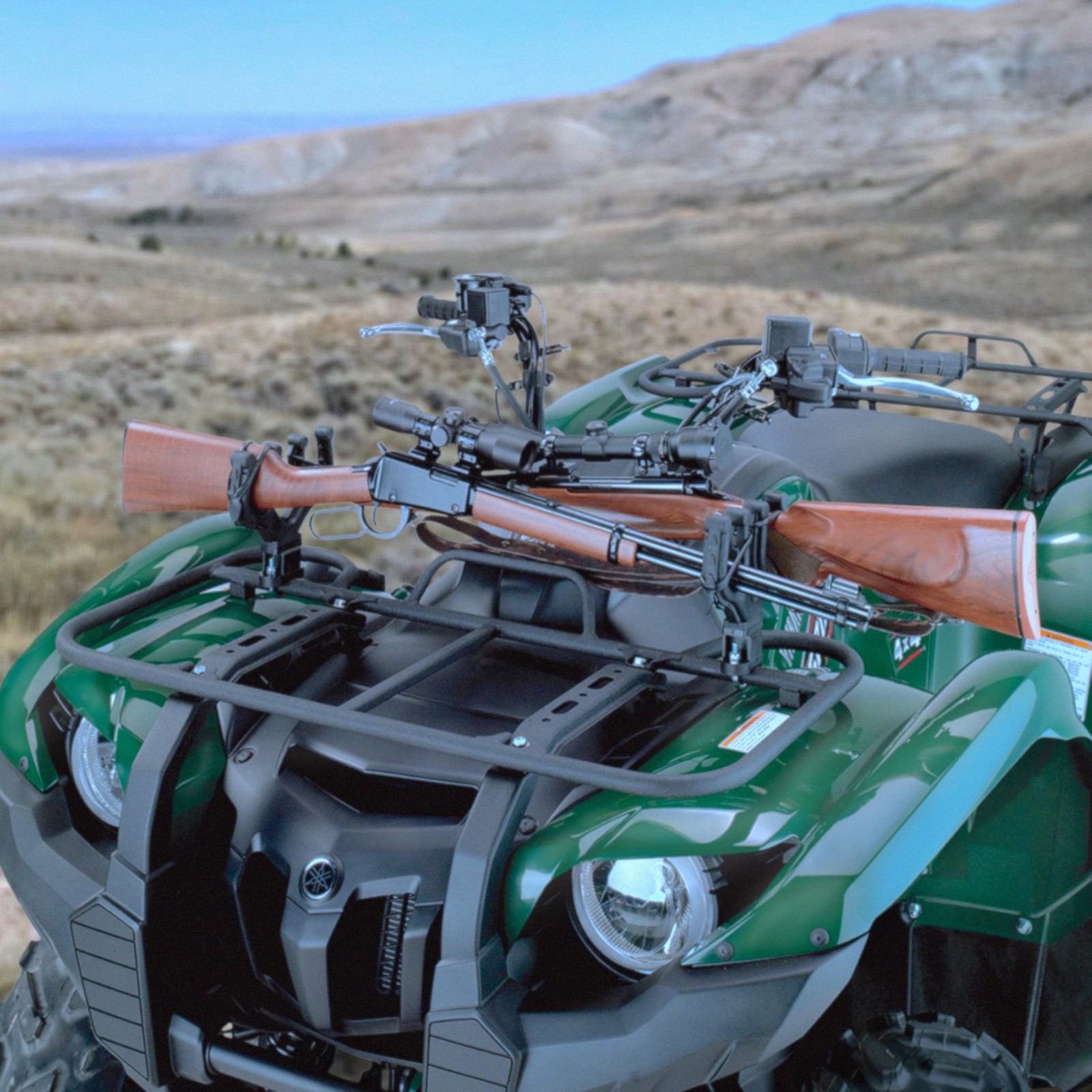 Graspur Double ATV Gun & Bow Rack – Model ATV2
