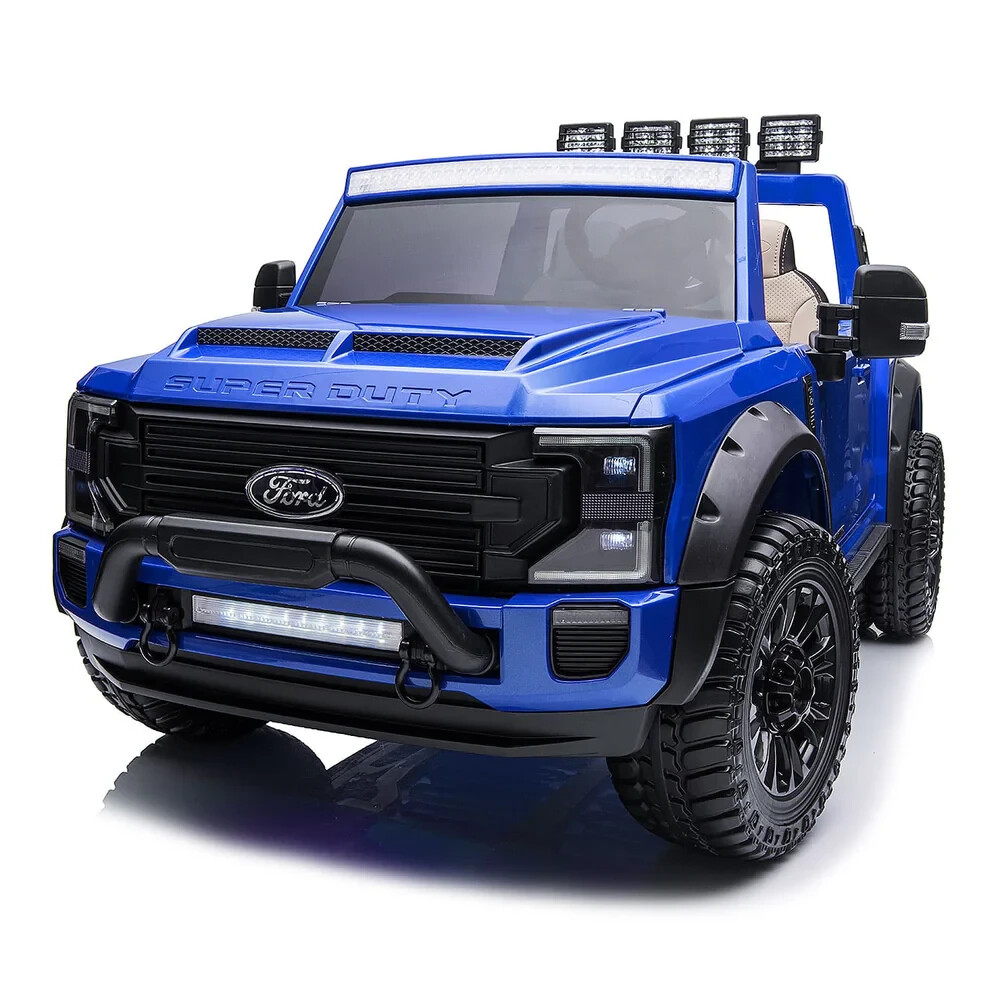 24V 2 SEATS FORD F450 CUSTOM EDITION KIDS RIDE-ON CAR TRUCK,LIGHTS WITH R/C