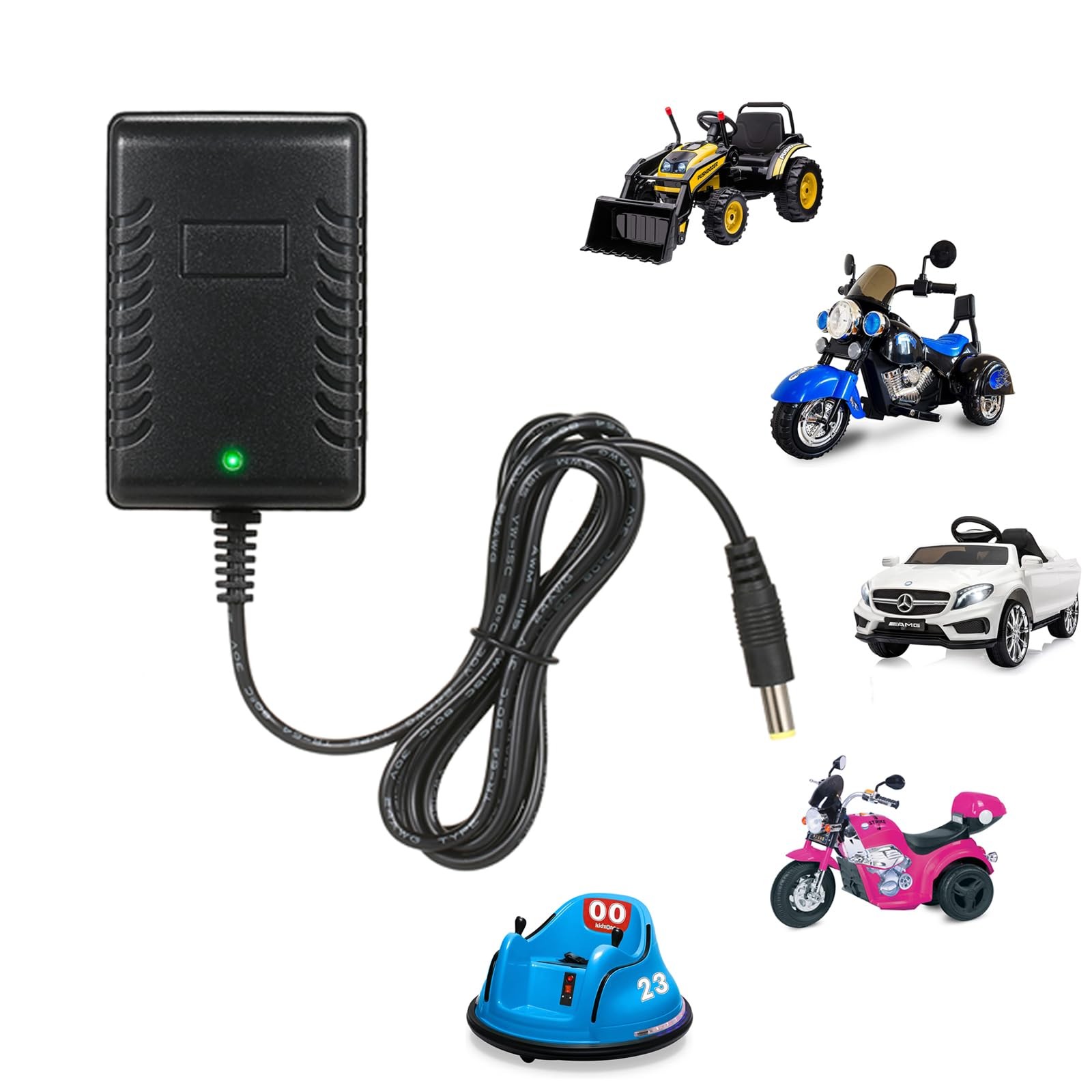 6V Battery Charger for Kids Ride On Toys car 6 Volt Battery Charger for Best …