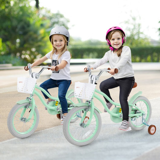 16 Inch Kids Bike with Adjustable Seat and Bell for Kids 3-8 Years Olds-16 inche