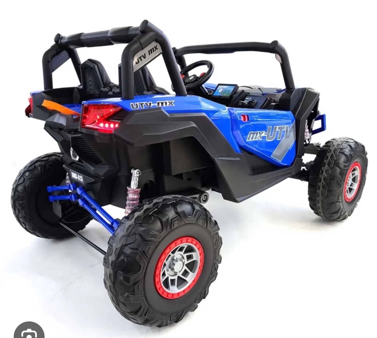 MX-UTV Buggy 2 Seat MP4 24V Drive Kids Battery Powered Electric Car w/Remote