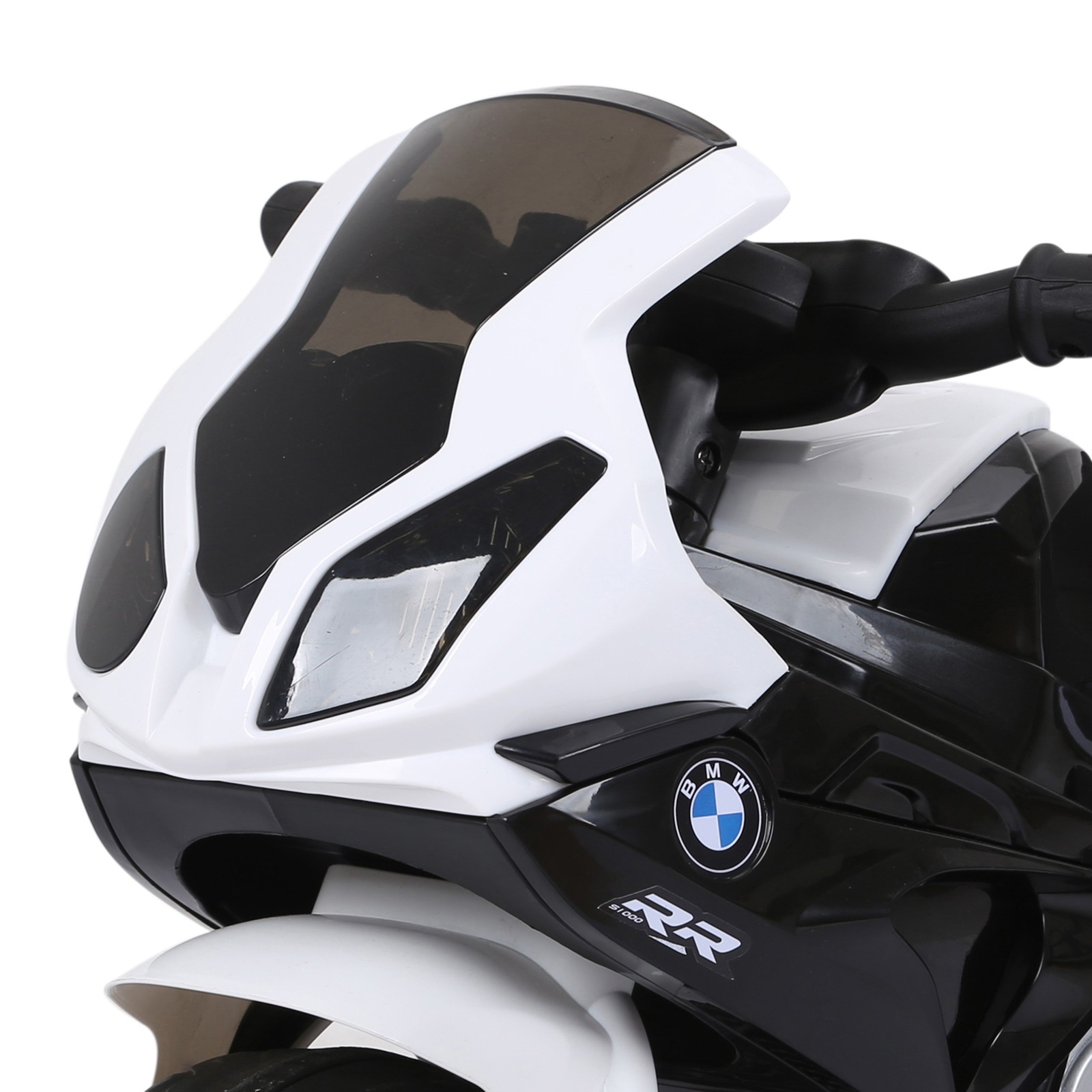6V Kids Motorcycle Licensed BMW with Headlight, Music, Black