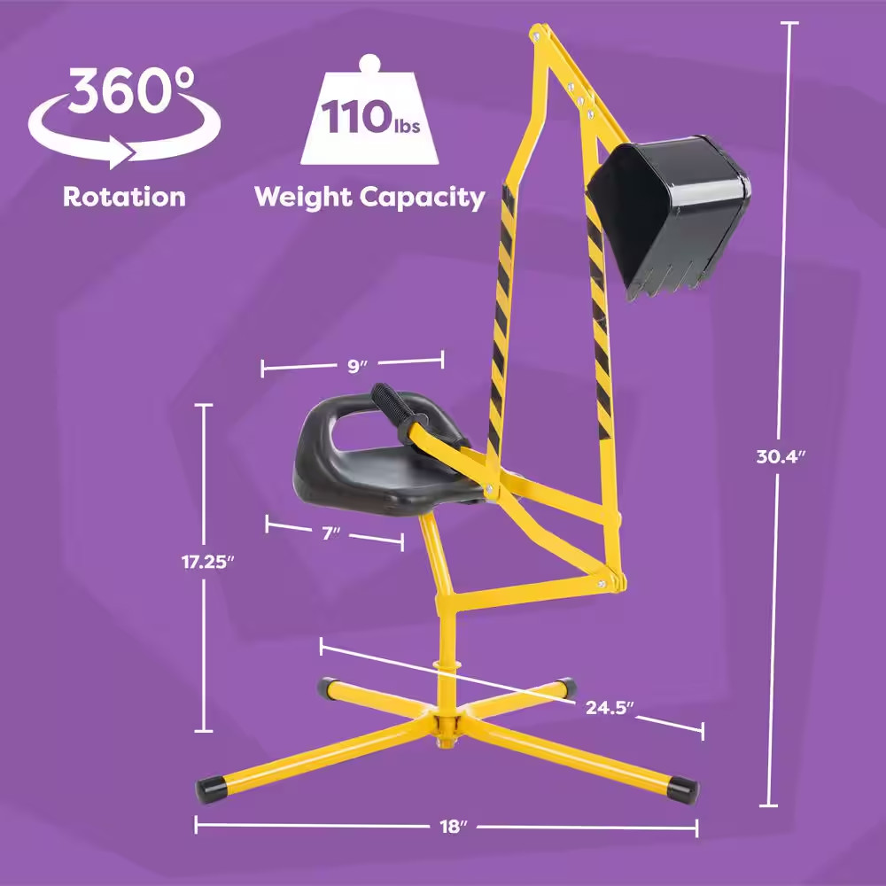 Ride on Excavator Toy for Sandbox