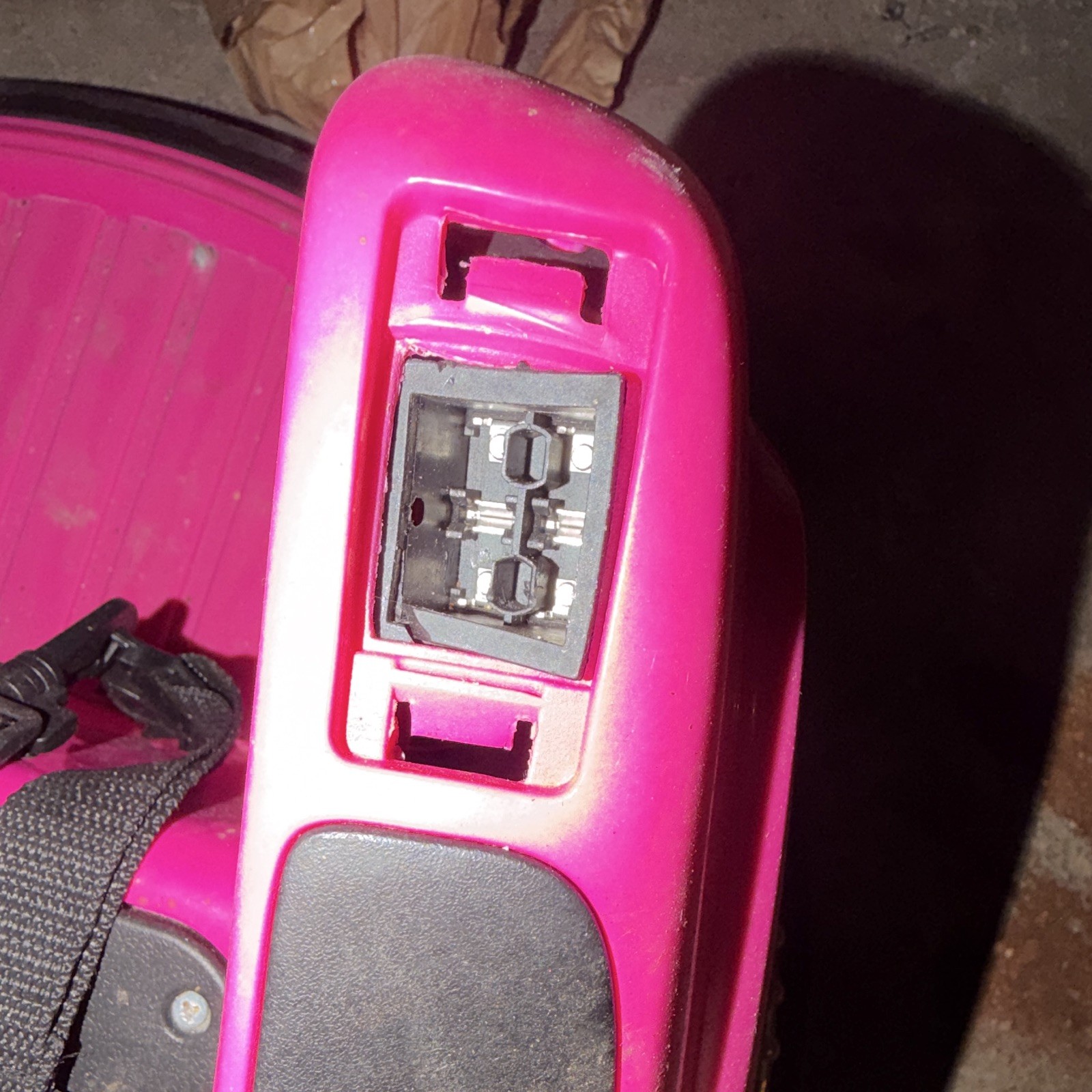 Bumper Buddy Pink Battery Operated Ride-On Bumper Car Seat Harness BB-002 2022