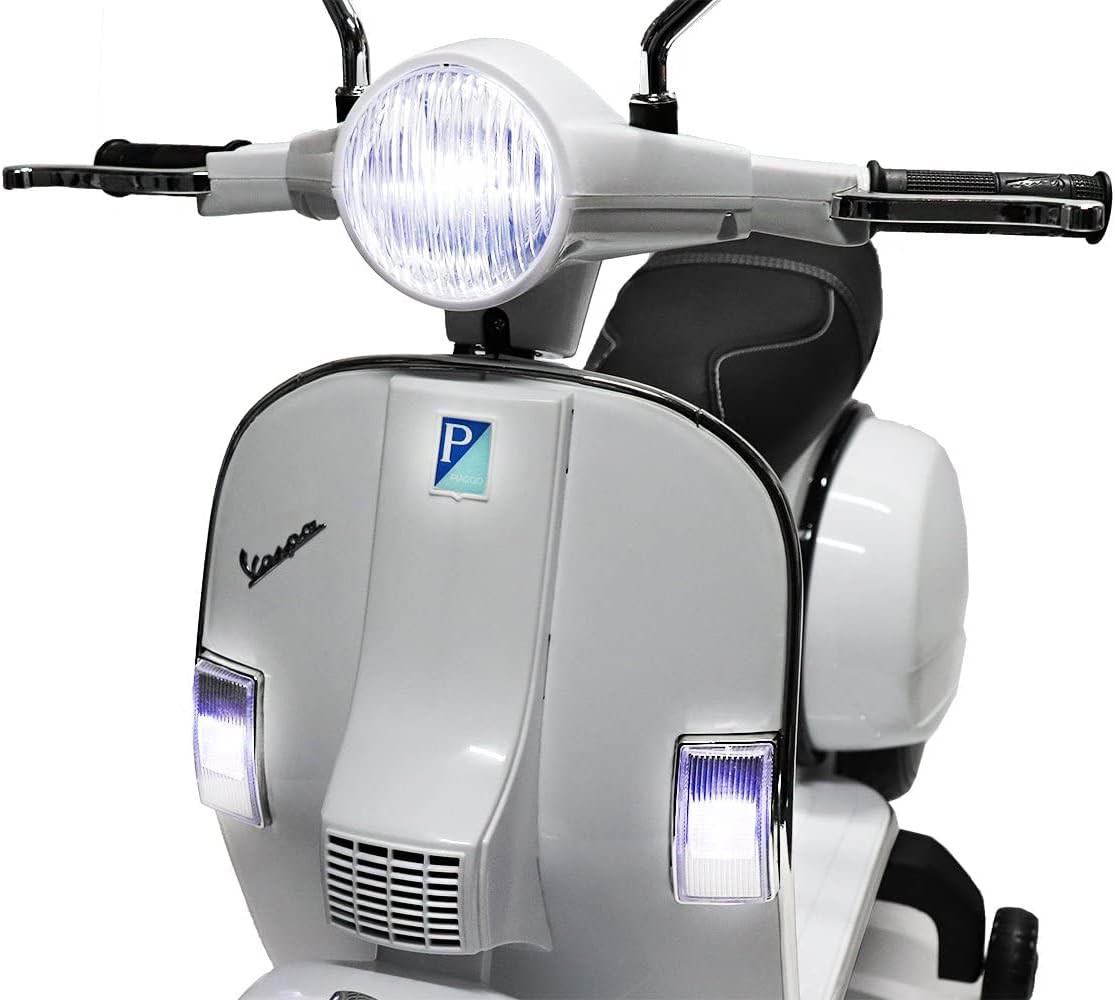 Vespa Scooter, White, Large