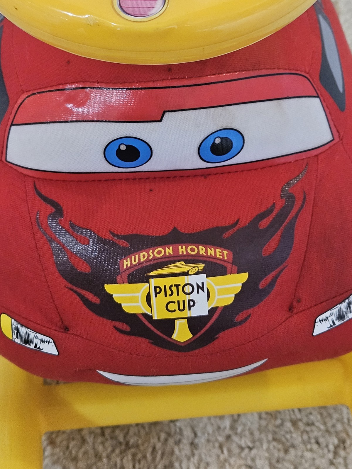 Disney Cars 2 Lightning McQueen Kiddieland Toys Infant Toddler Rocker ride on