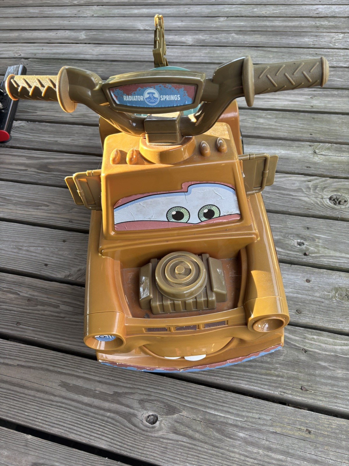 Disney Pixar Cars Tow Mater 6V Battery Powered Ride On UNTESTED