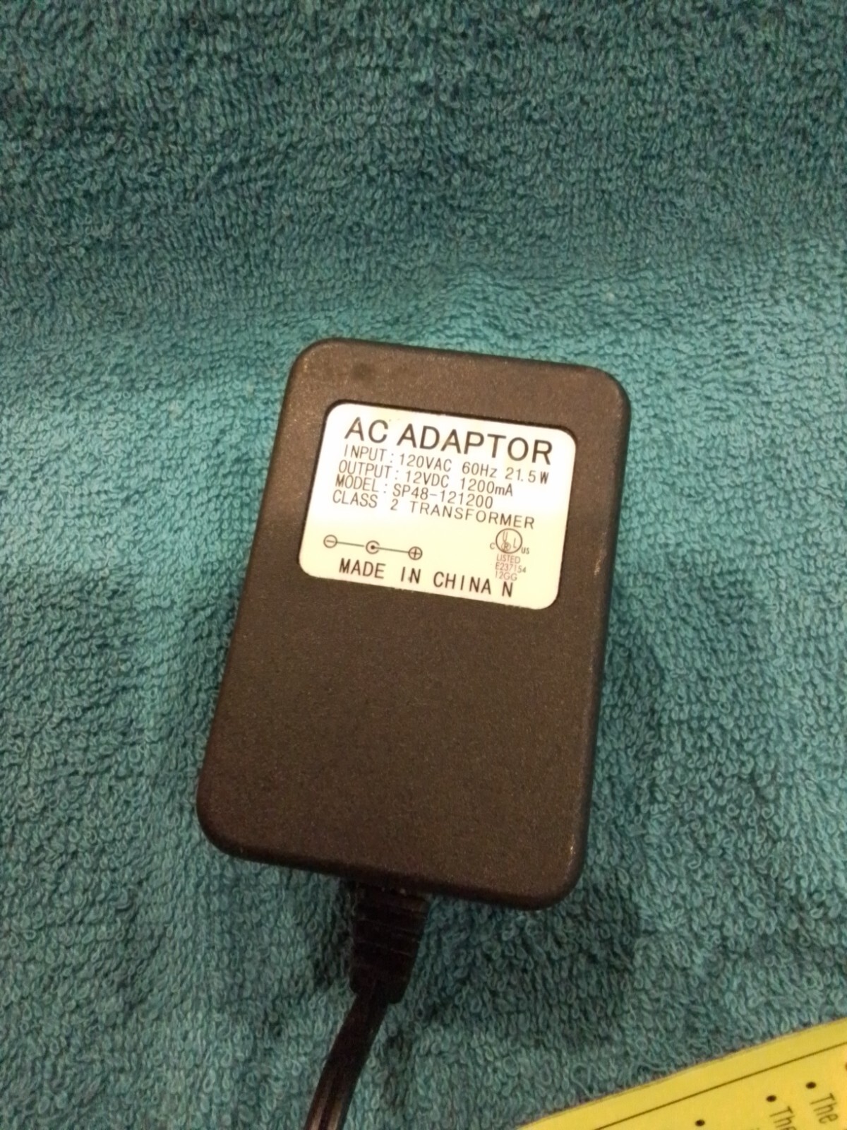 Power Wheels Battery Charger 12vdc 1200mA Sp48-121200, Power Wheels – Deal
