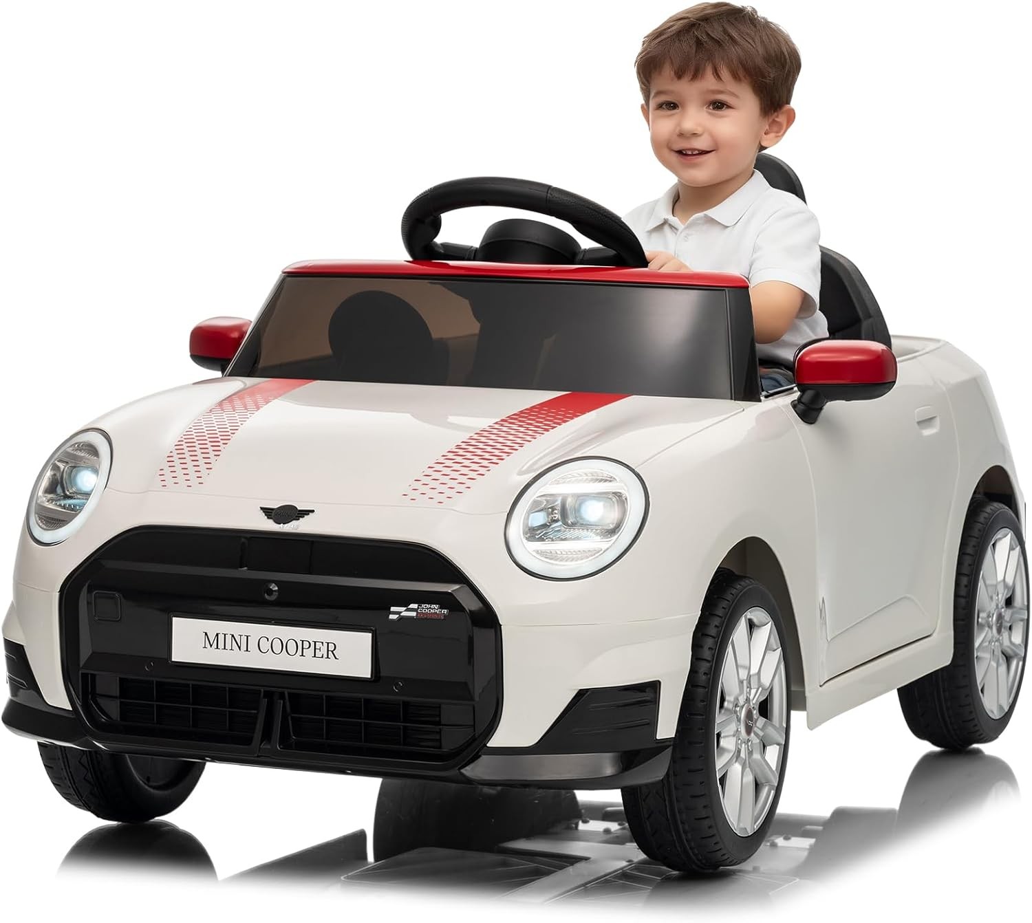 12V BMW Mini Cooper Licensed Ride on Car,Electric Ride on Toy,4.5Ah Battery New