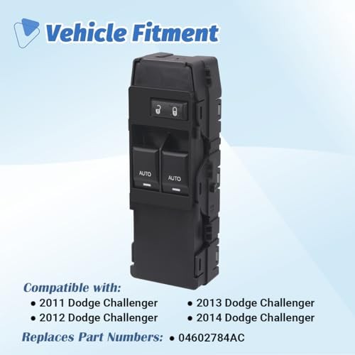 Driver Side Window Switch Power Control Button Compatible with 2011 2012 2013