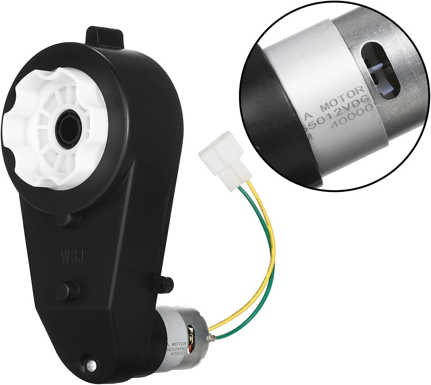 12V Ride On Upgrade Motor Gearbox 2Pcs12V RS550 40000RPM Powered Wheels Elect…