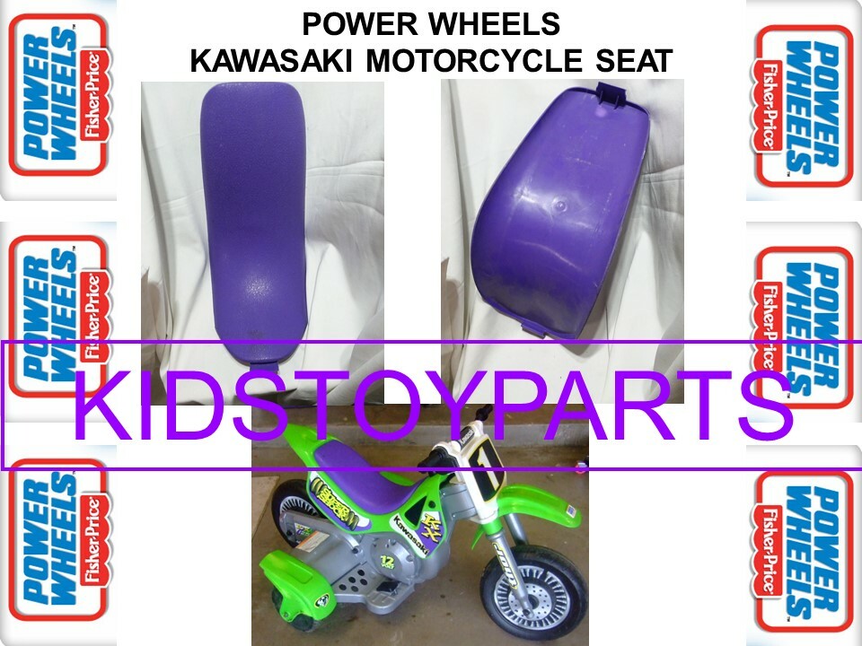 Power Wheels KX KAWASAKI MOTORCYCLE 12V Replacement PURPLE SEAT