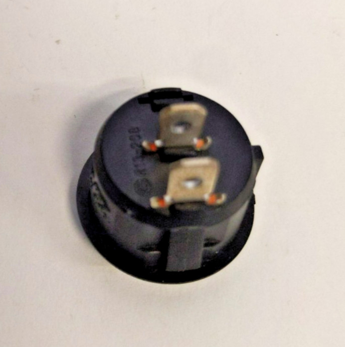 New! Round 2 Positions Switch, 2 Pin On/off Circle, Black