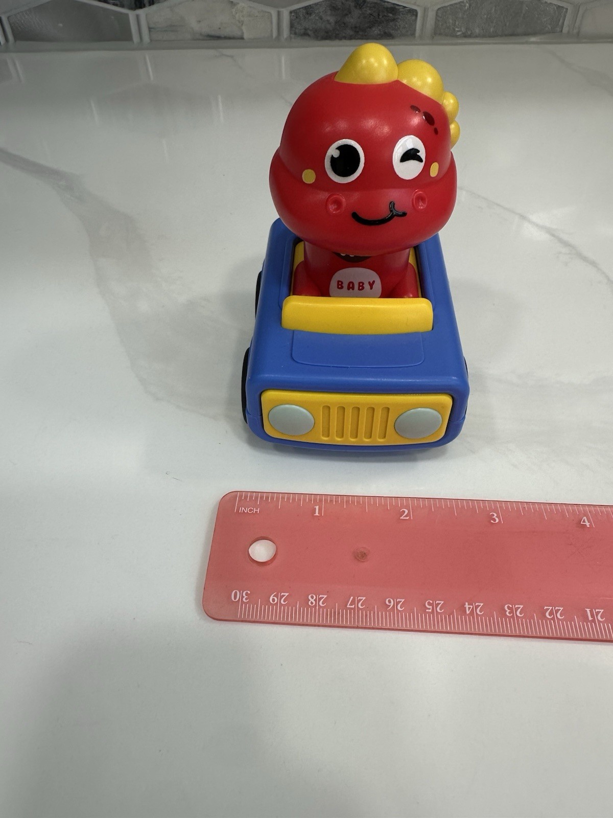 Car Toy for 1+ Year Old Baby Animal Dinosaur Racing Cars for Toddlers 1-3