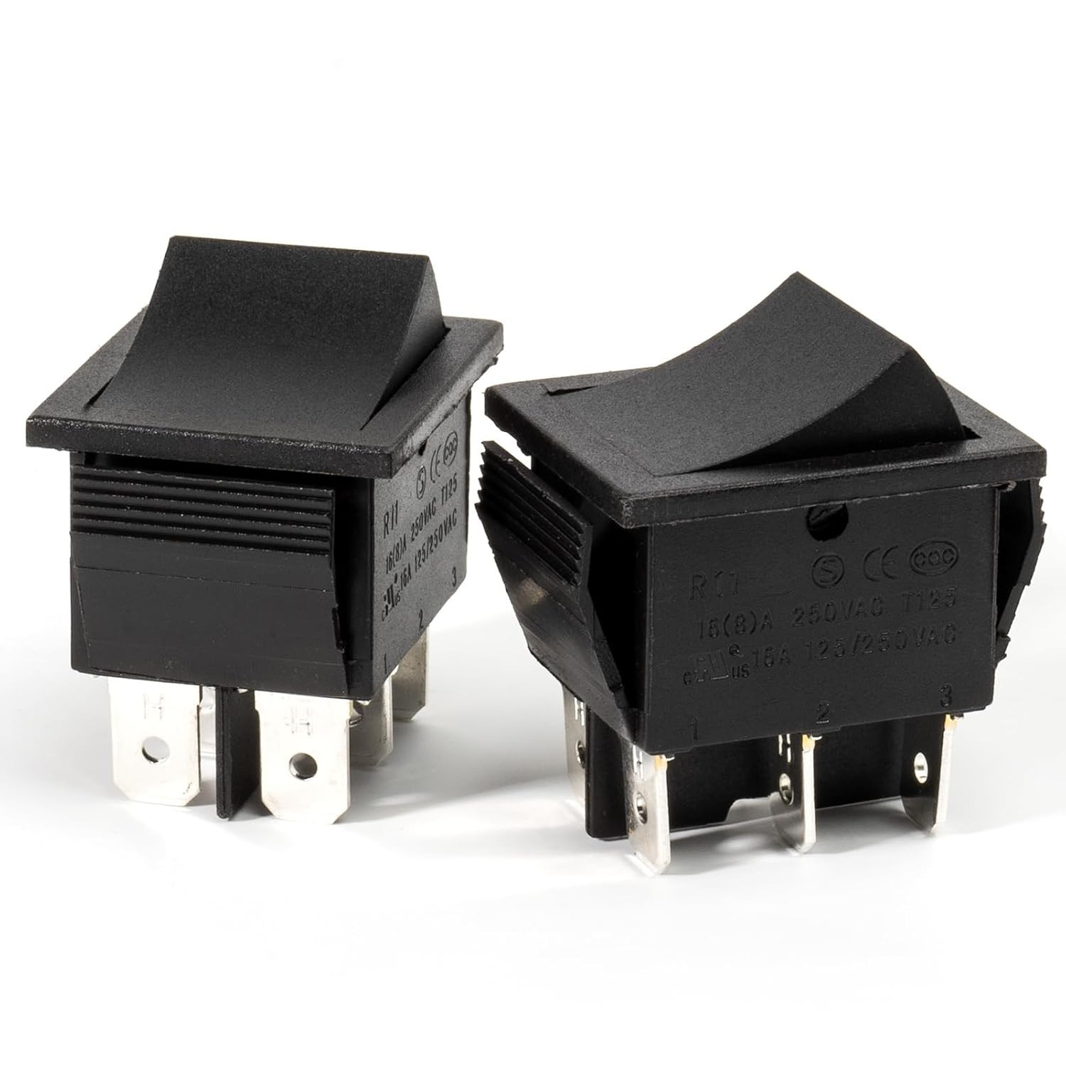 2 Pcs 6 Pin 6V 12V 24V Power Wheels Foot Pedal Switch for Ride on Toys Car