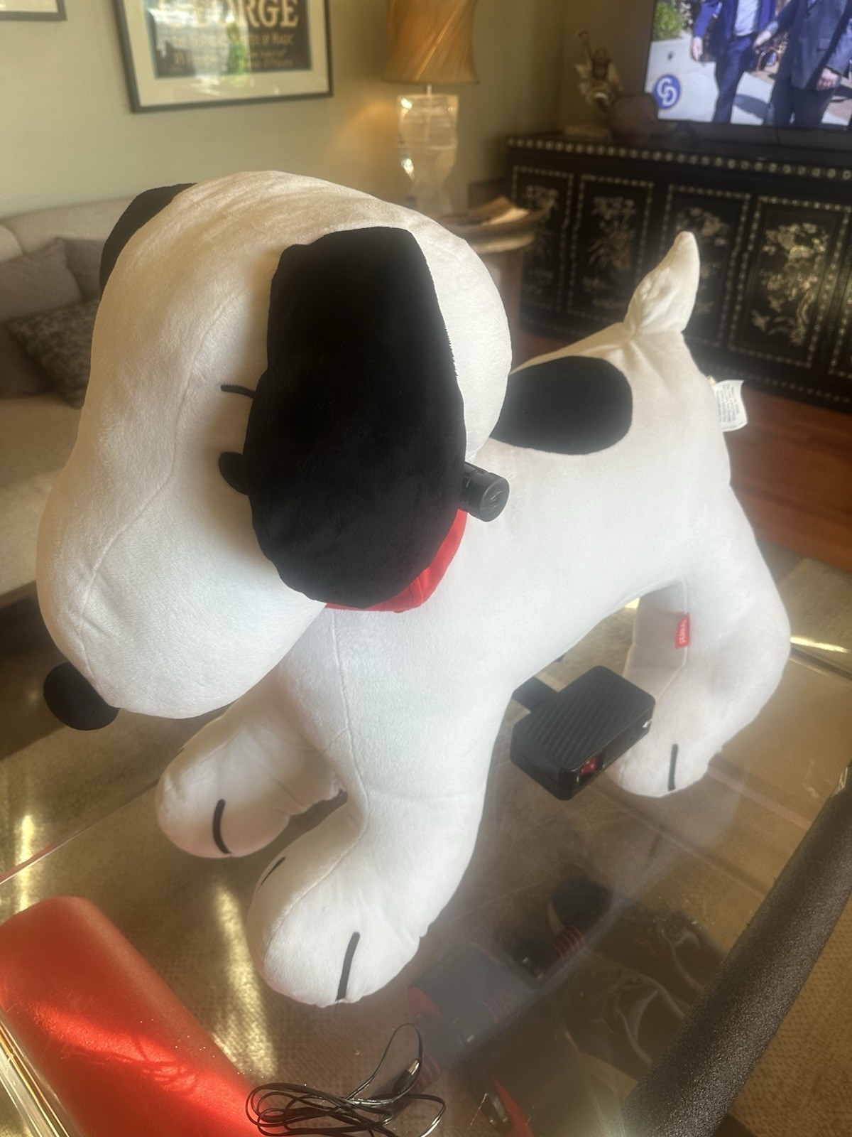 DYNAKRAFT 6V Plush Ride-On “PEANUTS SNOOPY” HTF w/Charger