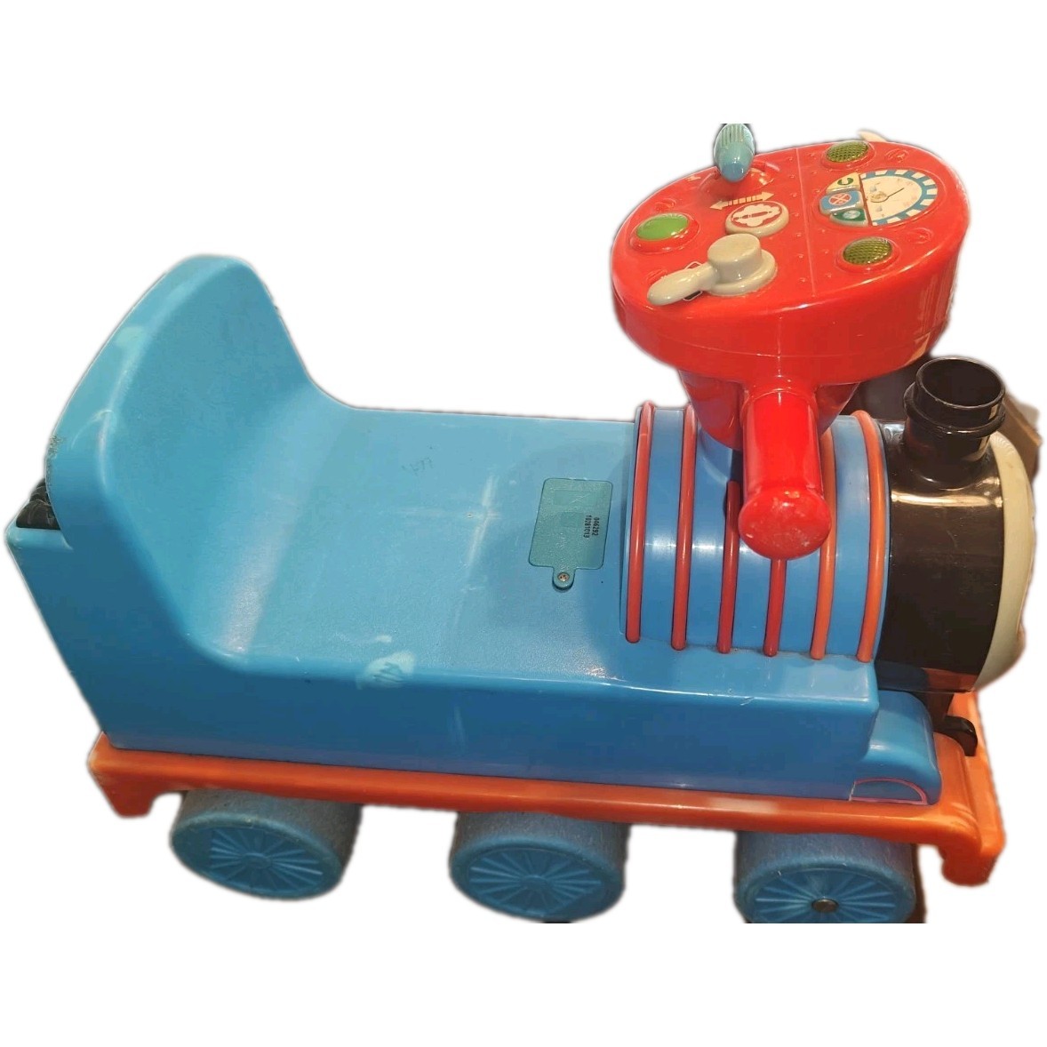 Kiddieland Boys My First Thomas The Train Toddler Activity Ride-On Push Car Rare