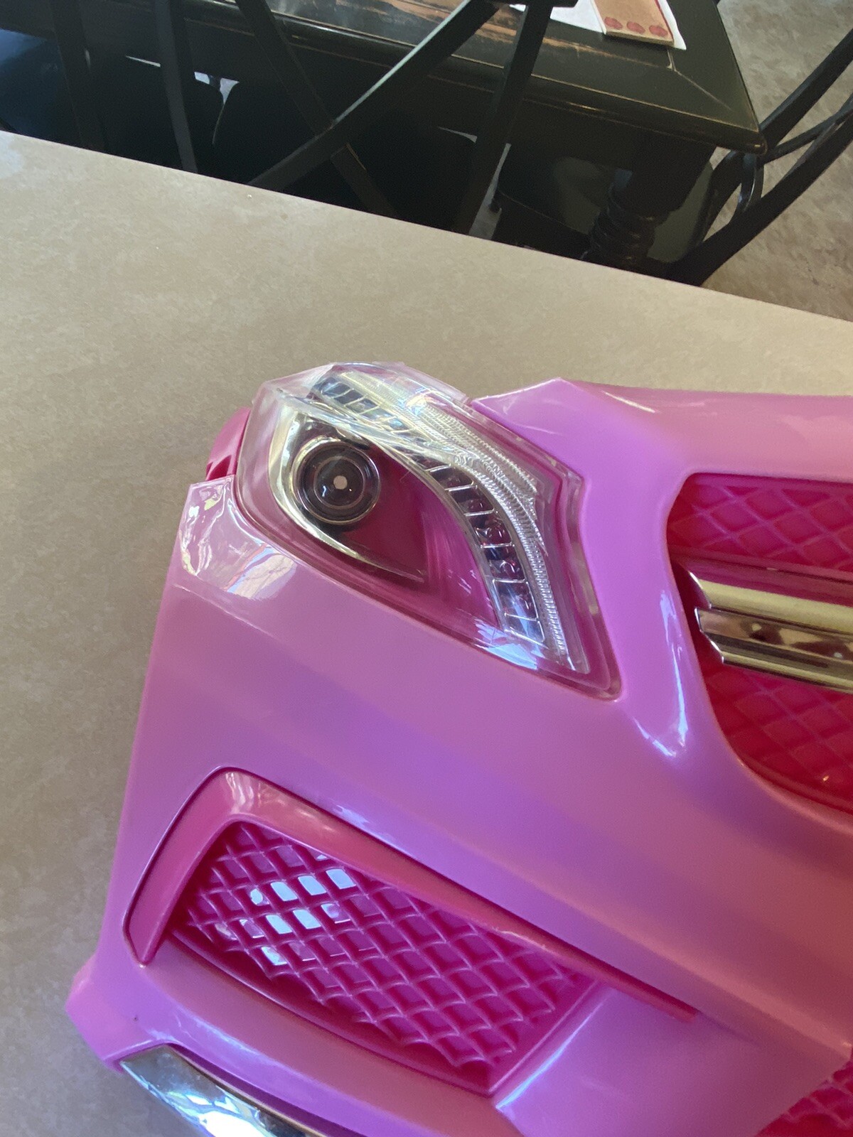 Disney Princess Mercedes: Action Wheels: Front Bumper/Grille/Headlight Assembly