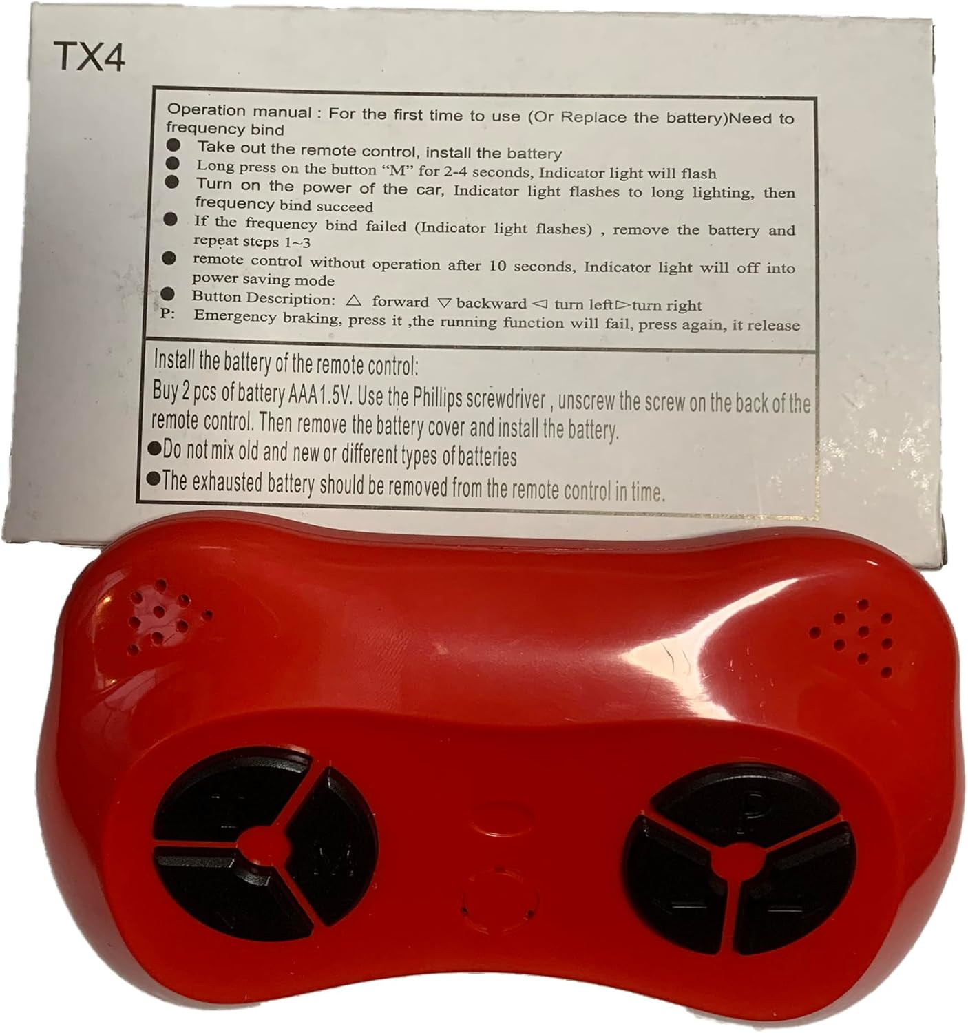 RX25 6V Kids Powered Ride on car 2.4G Bluetooth Remote Control and Receiver Kit,