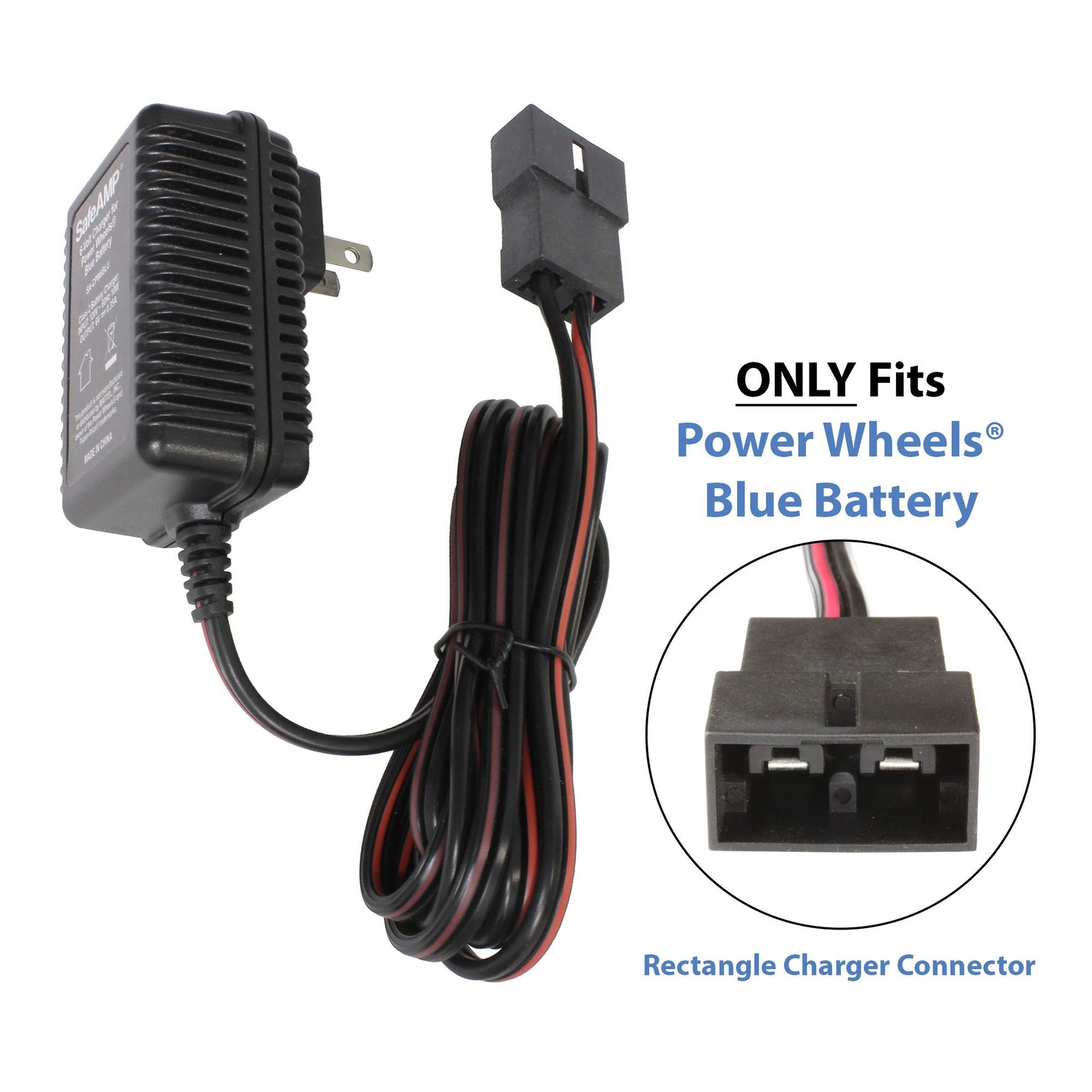 Replacement 6-Volt UL Listed Charger ONLY for Fisher-Price Power Wheels Toddl…