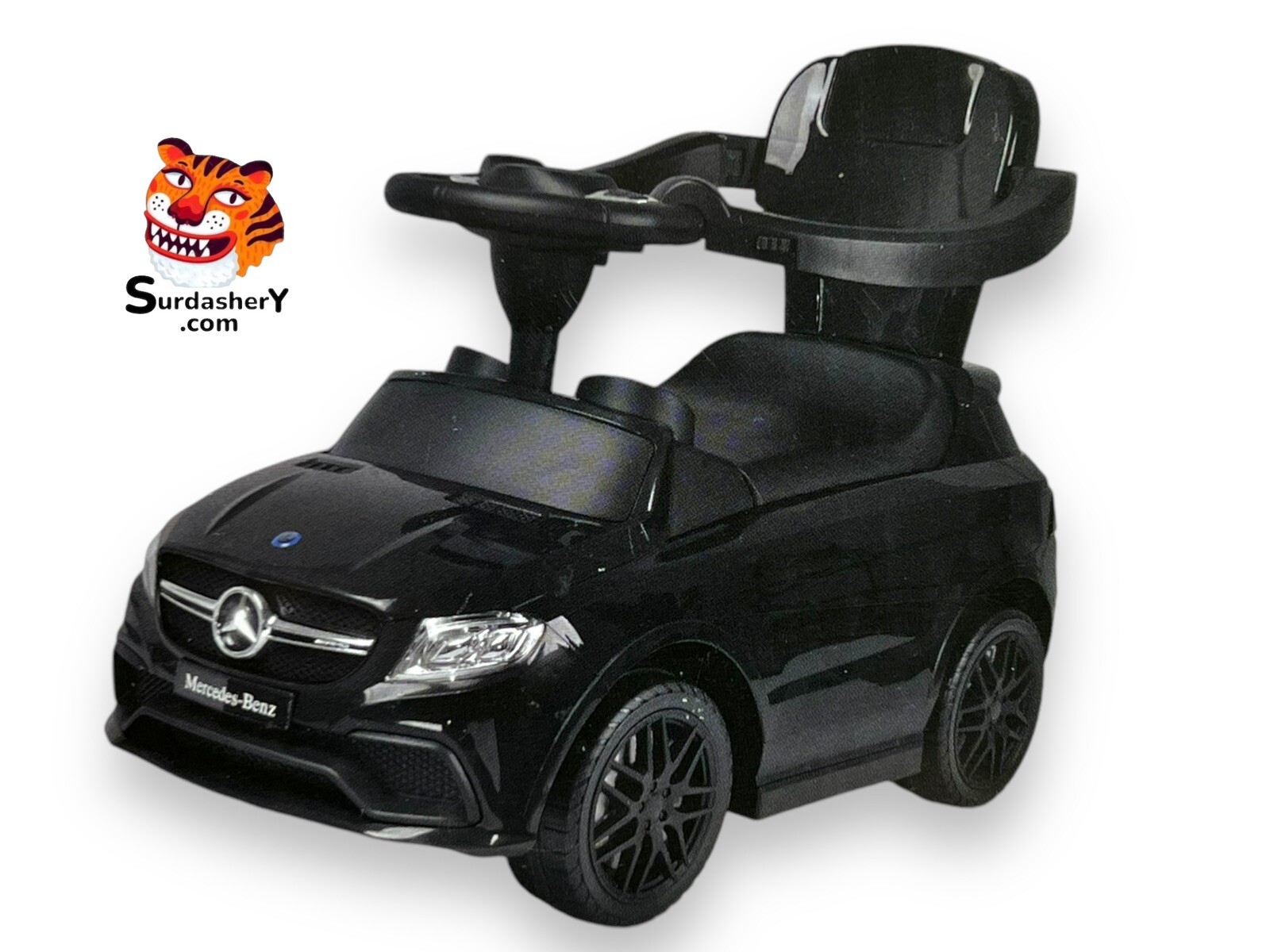 Mercedes Benz AMG GLE 63 3-In-1 Push Car *WHITE*