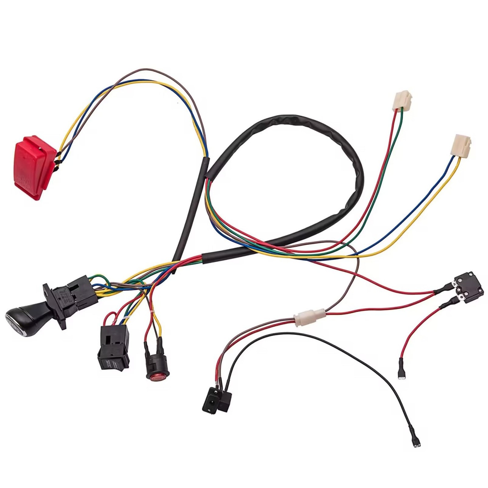 weelye Children Electric Car DIY Accessories Wires and Large, Black