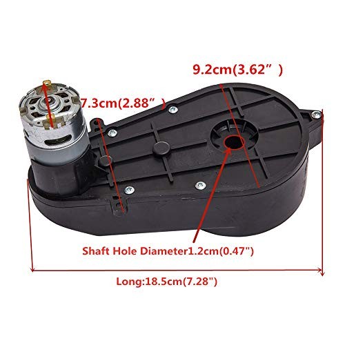 12V550 40000RPM Gearbox with High Torque 12V DC Motor for Kids Ride on Car