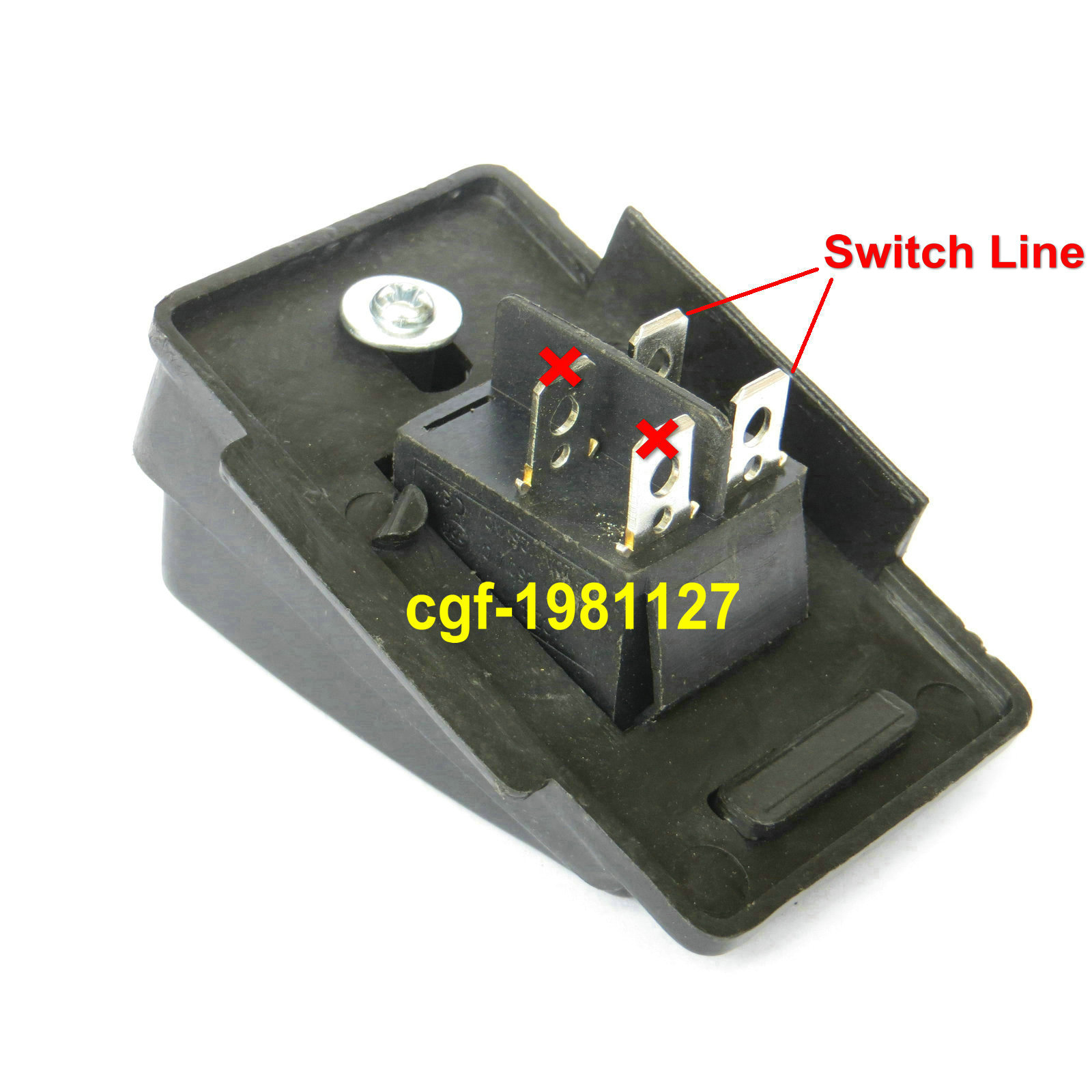 6V 12V Kids ride on car foot pedal Power Switch for tractor bmw mercedes