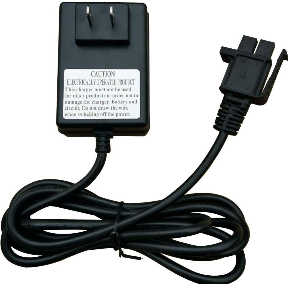 24V B-Type Plug Charger, for 24-Volt Gravedigger Monster Truck & Yamaha Grizzly