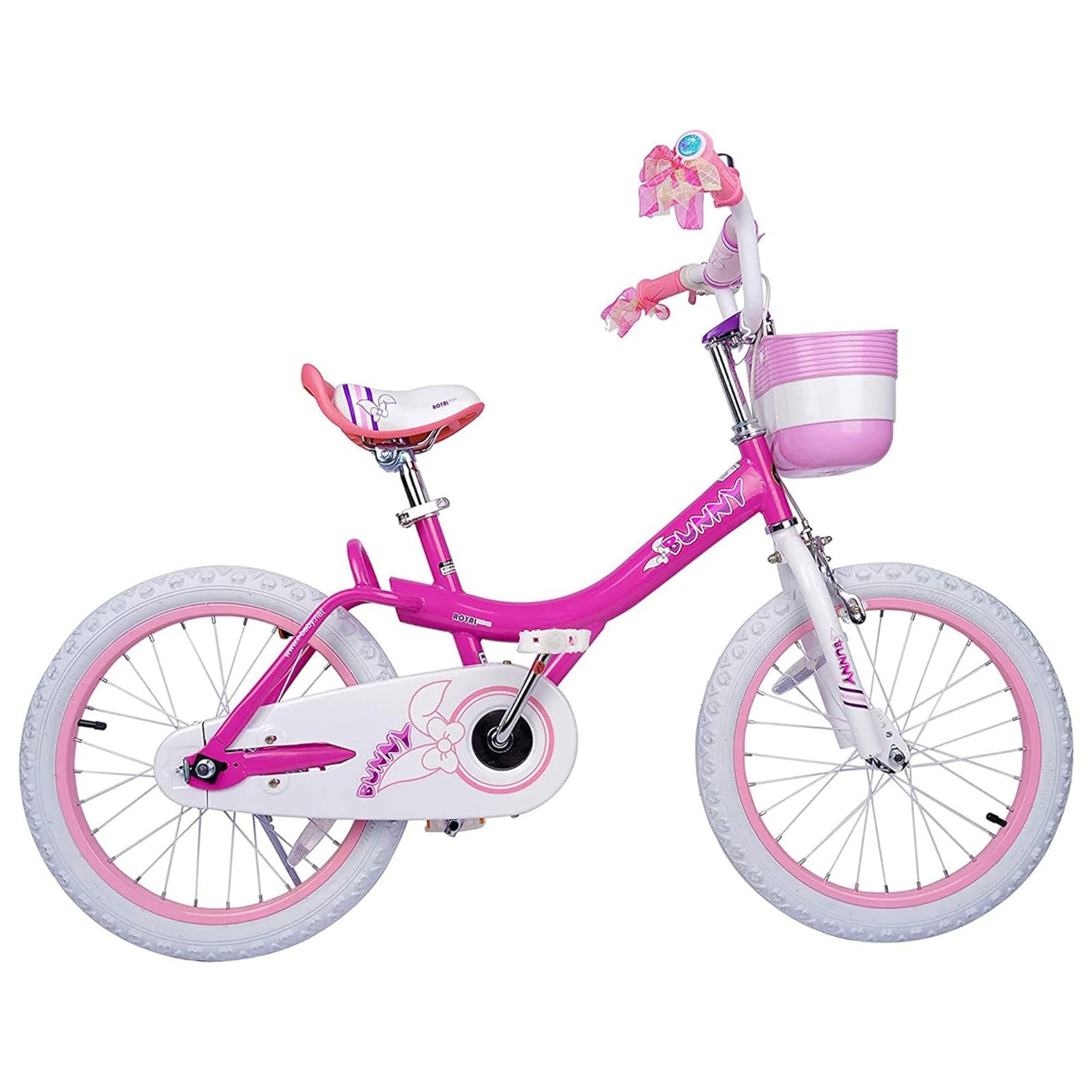 RoyalBaby Princess Girl Kids Outdoor Bicycle 18″ with Kickstand (Used)