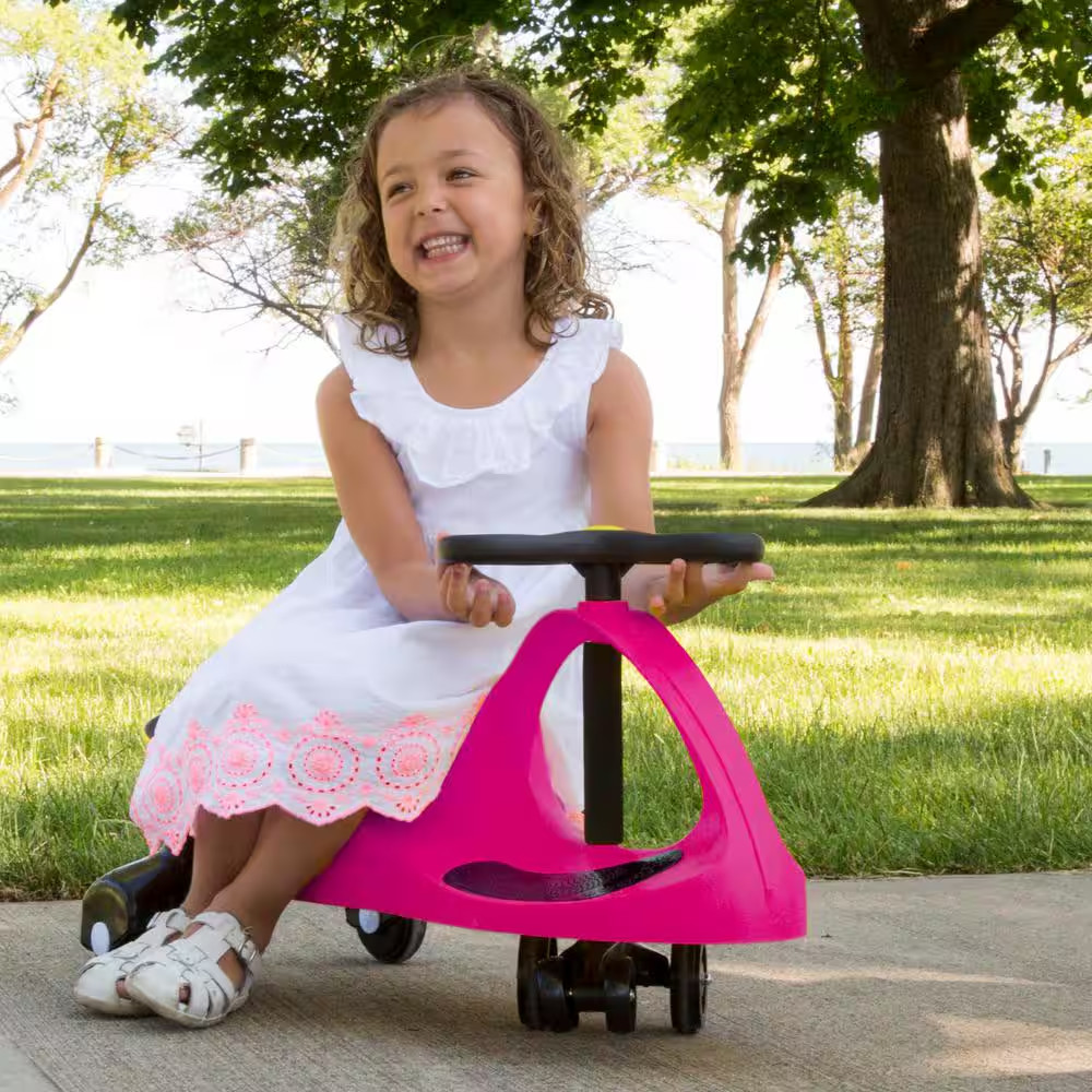 Ride on Toy Wiggle Car in Pink