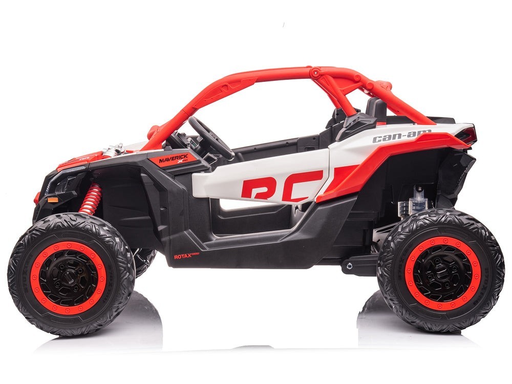 24V 4WD Can-Am Maverick Custom Edition Kids Ride-On UTV Car 2 Seat+ RC/Spare BTY