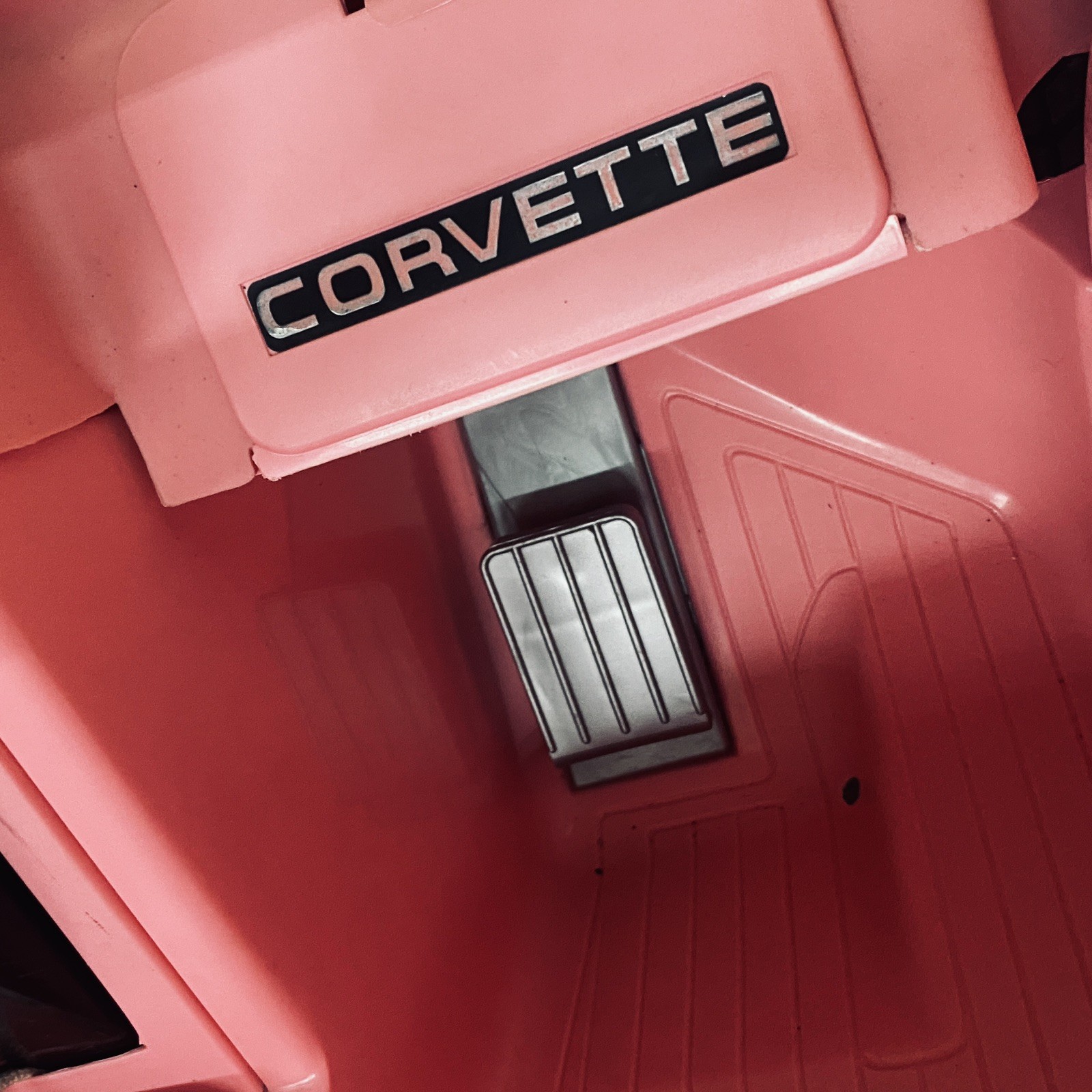 1990 Power Wheels Barbie Pink Corvette *PICKUP ONLY* w/ New Battery