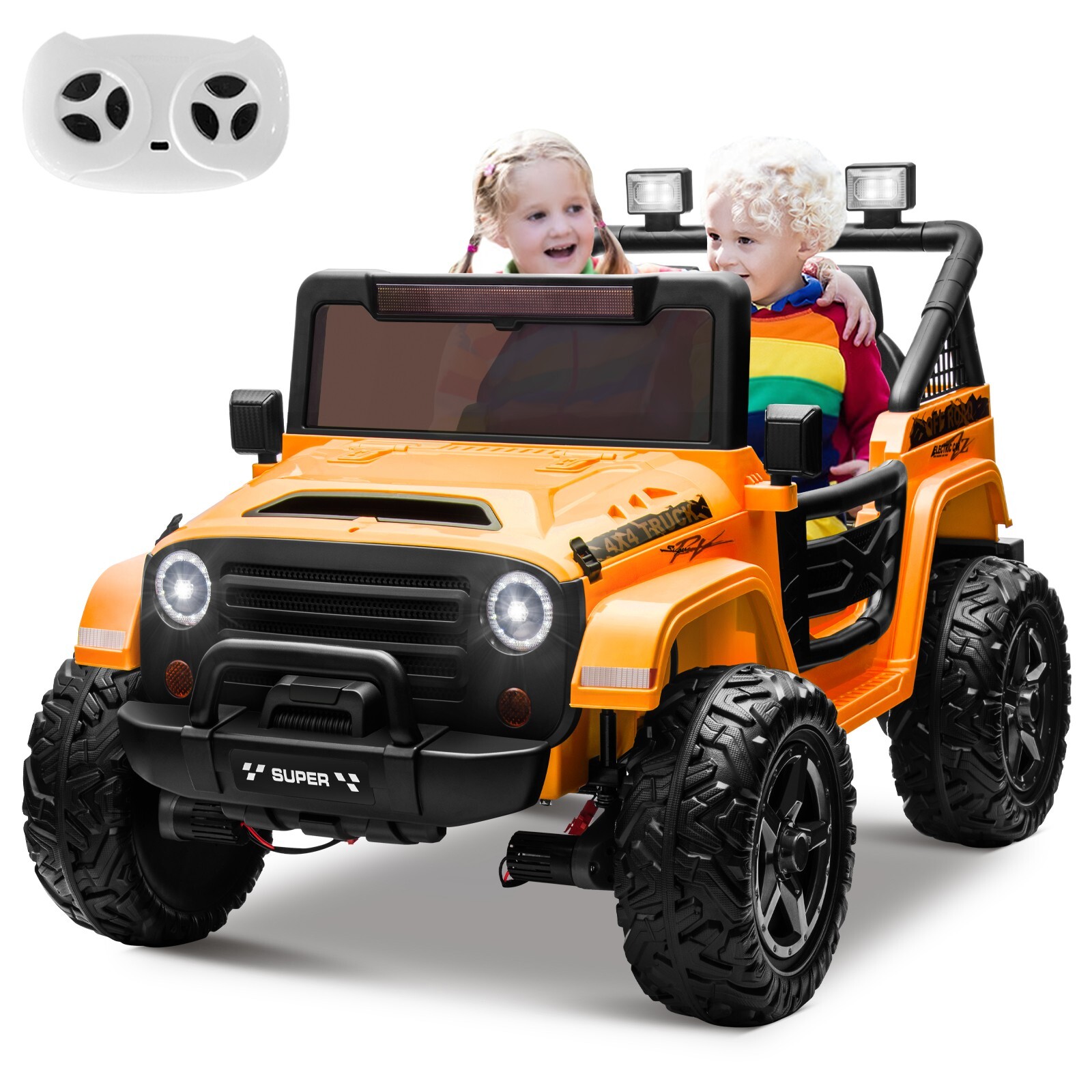 ZEOPHOL Kid Electric Ride On Truck 24V 9AH Battery Power Car 4WD/2WD Multi Color