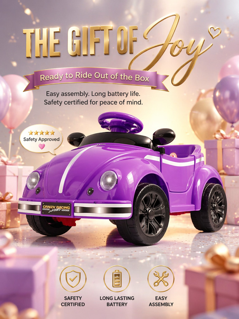 12V Kids Electric Car Truck Ride on Toys w/Remote, Power Wheels for Girls Boys..