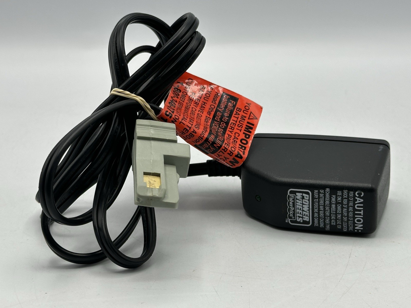 Original 12-Volt Charger for Power Wheels 00801-1480