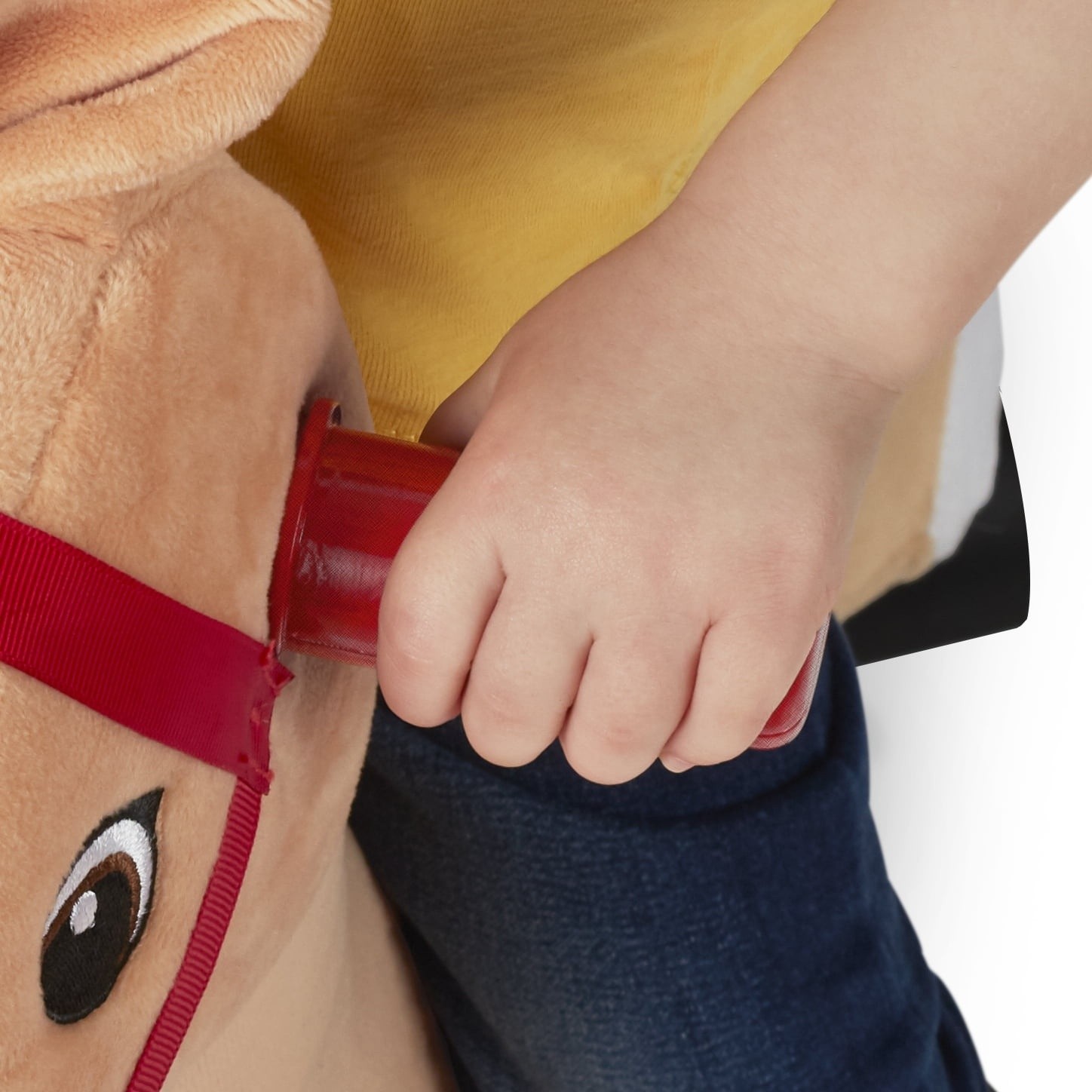 Radio Flyer, Boots: Rolling Pony, Plush Caster Ride-on Horse for Girls and Boys