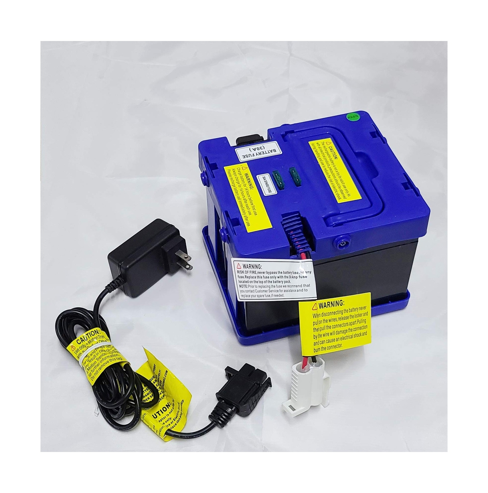 SHARIVVY 24 Volt Battery and Charger Compatibal with for Motion Trendz Mega T…