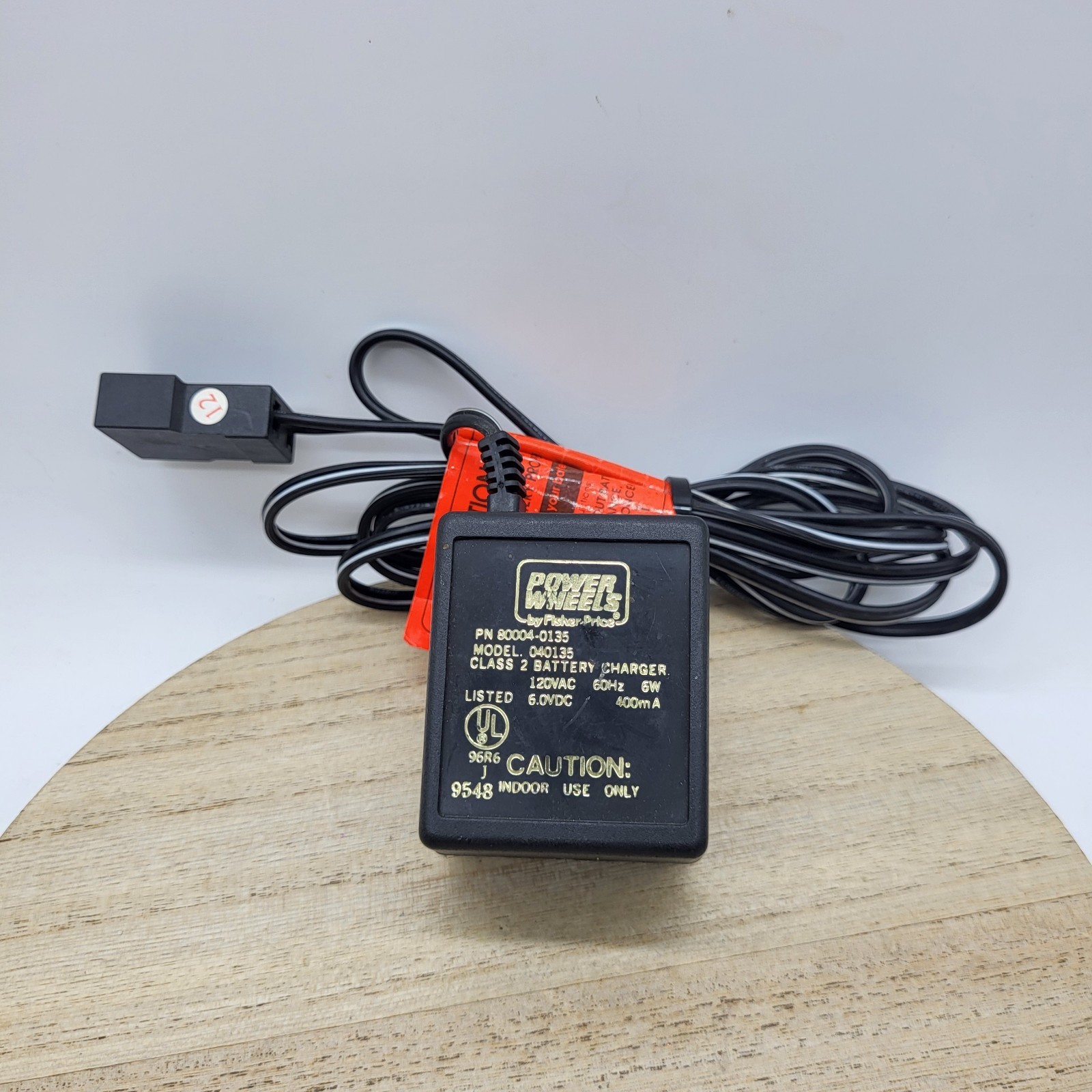 OEM Power Wheels by Fisher Price Battery Charger 040135 6V 400mA