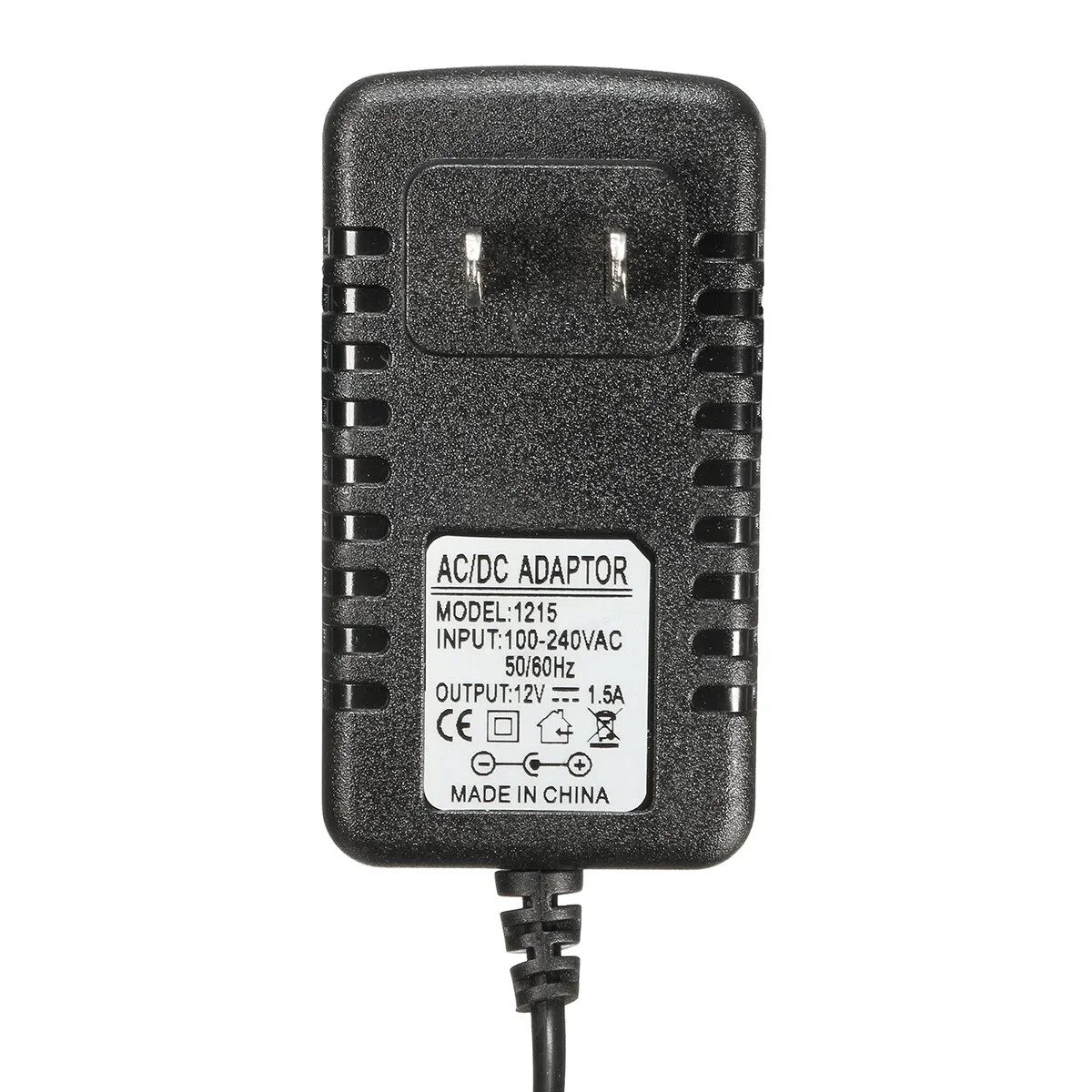 Power Supply Battery Charger Adapter AC 100-240V To DC 12V 1A