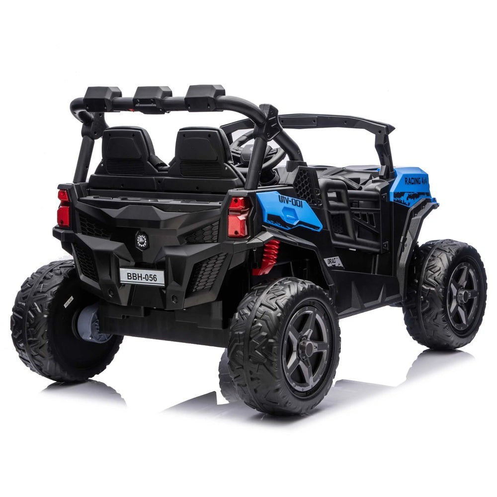 24V 4WD KIDS RIDE ON ELECTRIC UTV CAR 480W 4X POWERFUL MOTORS,2 SEATER LIGHTS+RC