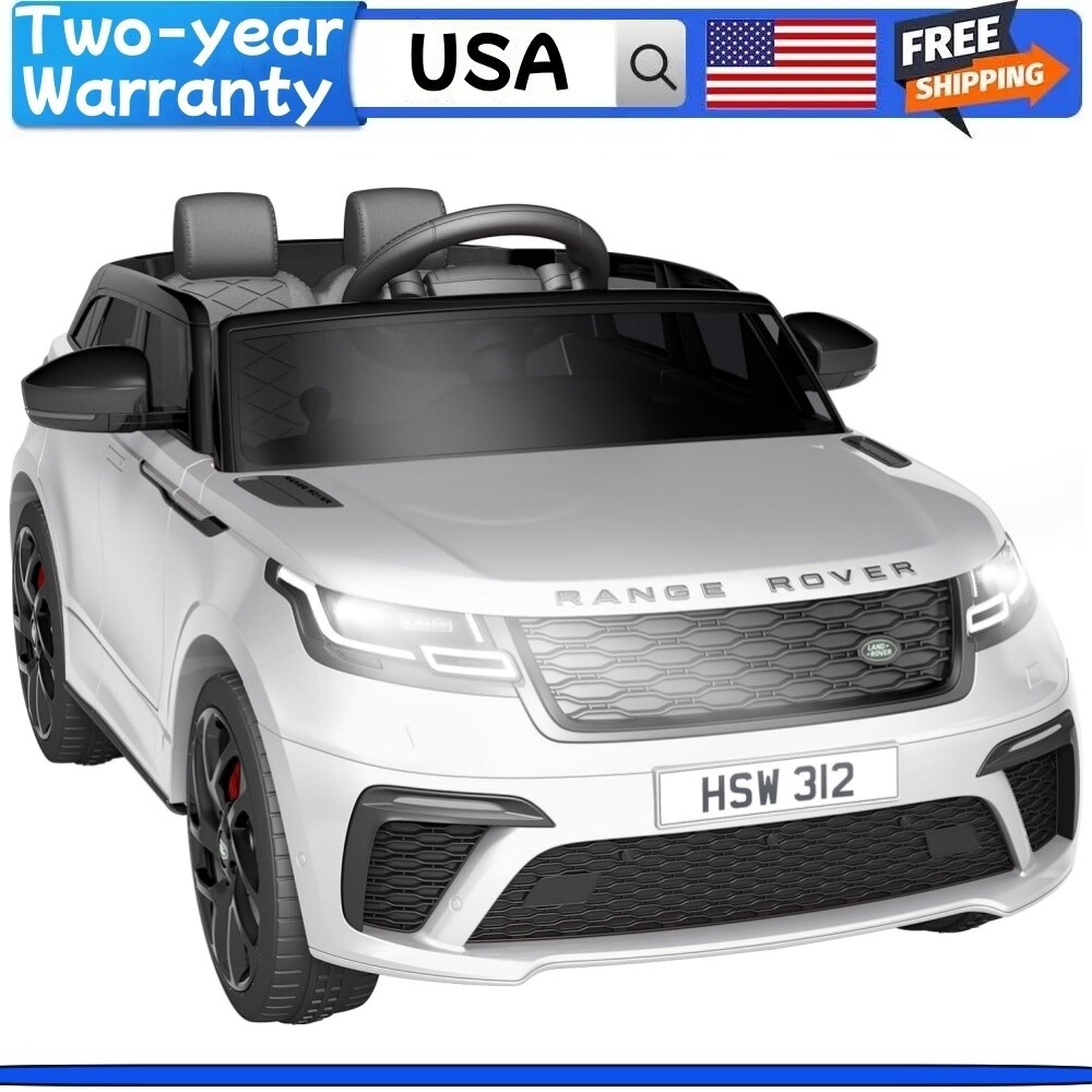 12V Licensed Land Rover Ride Electric Car for Kids with Parent Remote Control