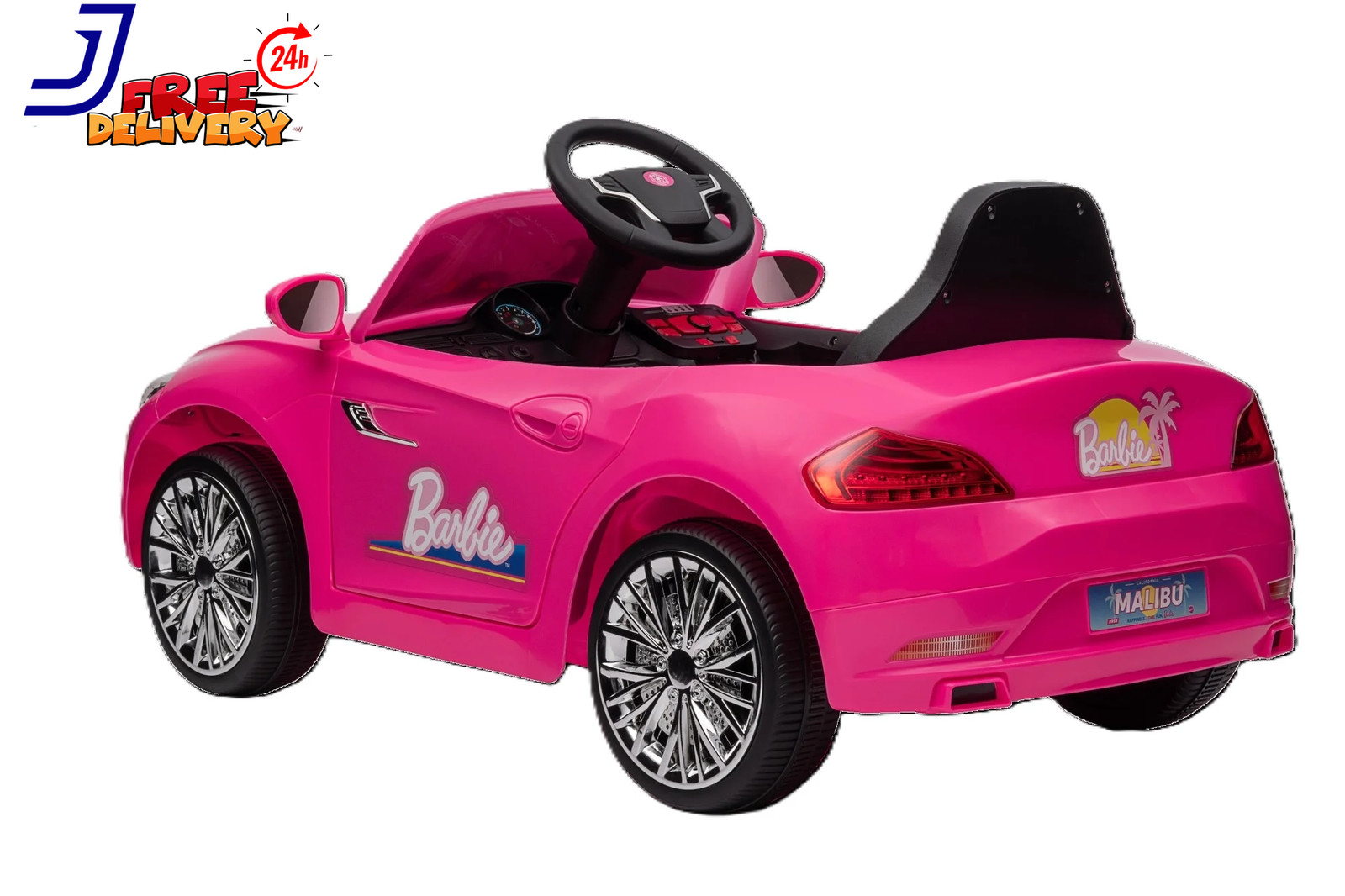 Disney Princess 6V Battery Powered Electric Scooter Ages 3-7 Pink FREE SHIPPING
