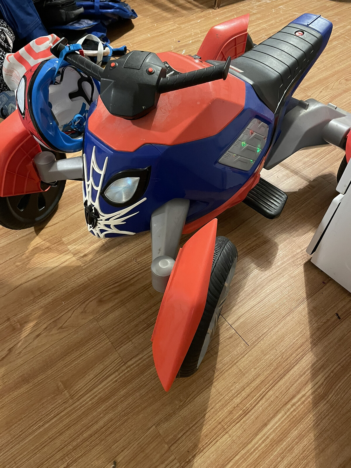 Spiderman ride on motorcycle forboys ages2-5