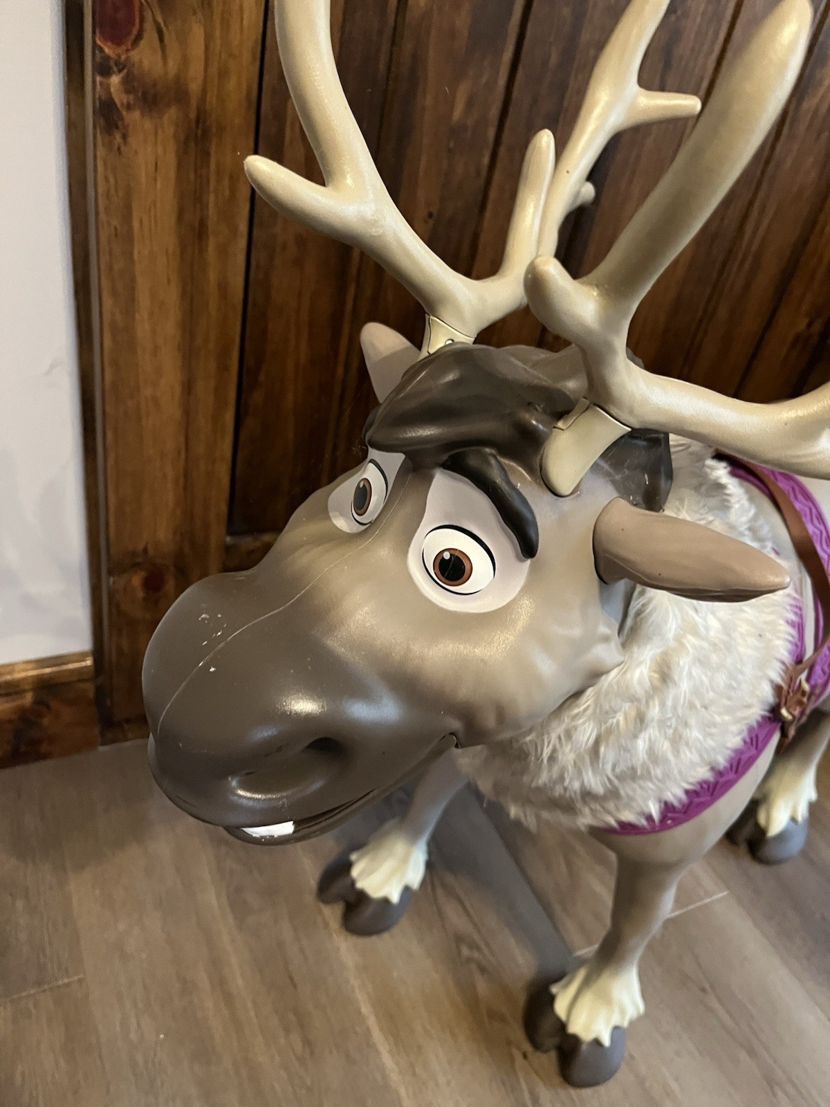 Disney Frozen 2 Playdate Sven Ride-On Reindeer Child Size Toy with Sounds