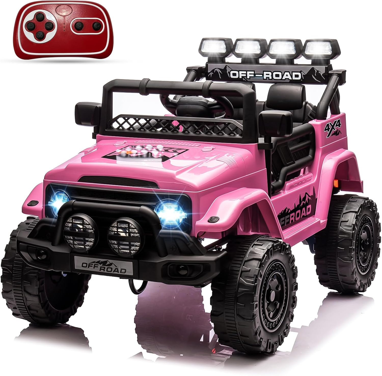 Kids Ride on Toy for Ages 37-96 Months, Electric Truck Ride on Toys with 5MPH Ma