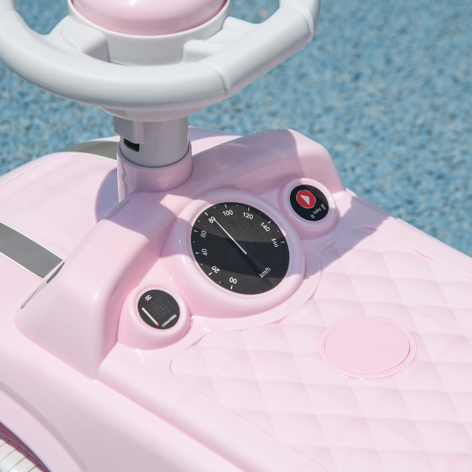 Toddler Ride on Toy, Foot to Floor Sliding Car, Pink