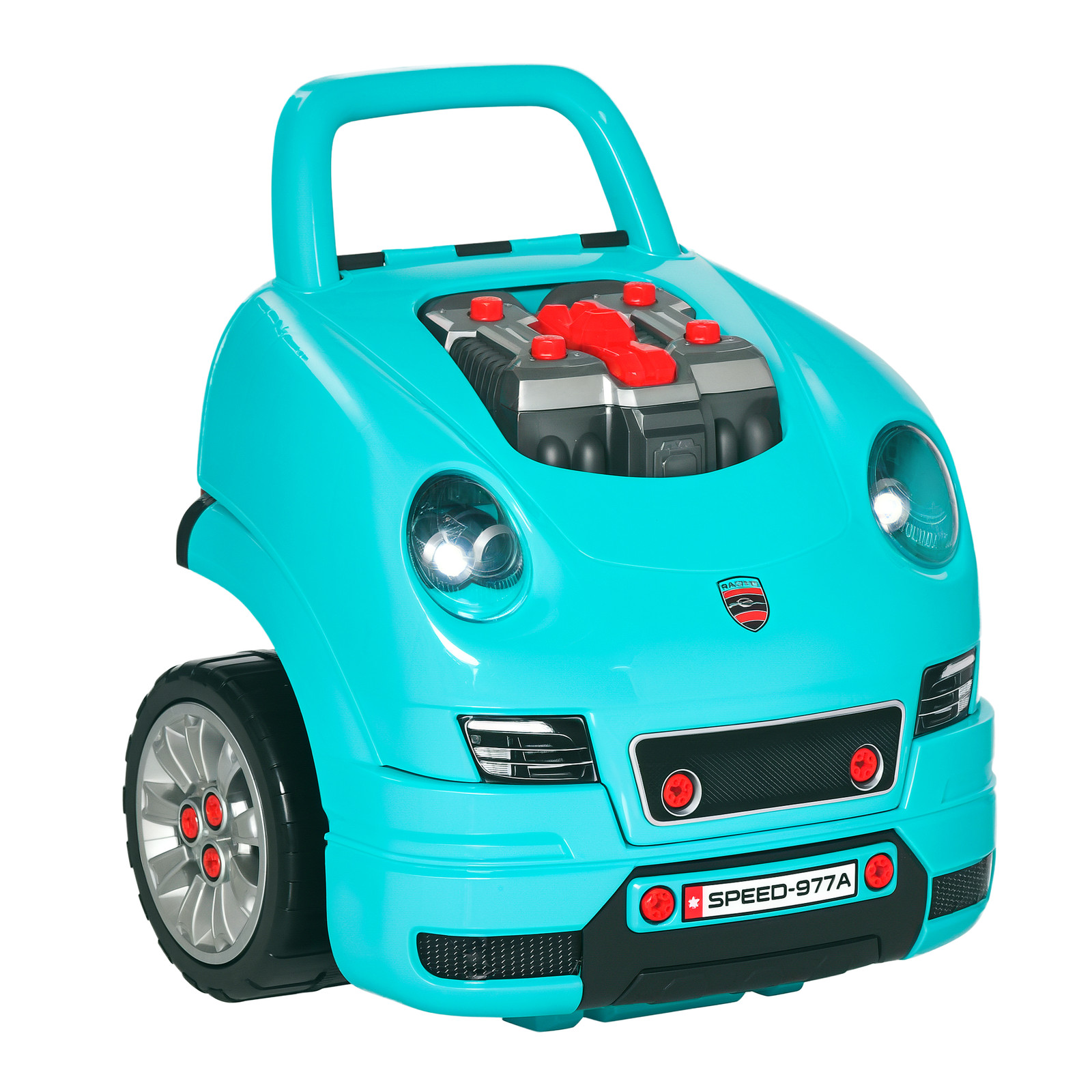 Workshop Kids Car Engine Toyset Educational Car Play Maintenance Repair Station