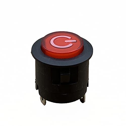 2PCS Push Button Power Supply Switch Start Button Switch for ChildrenElectric